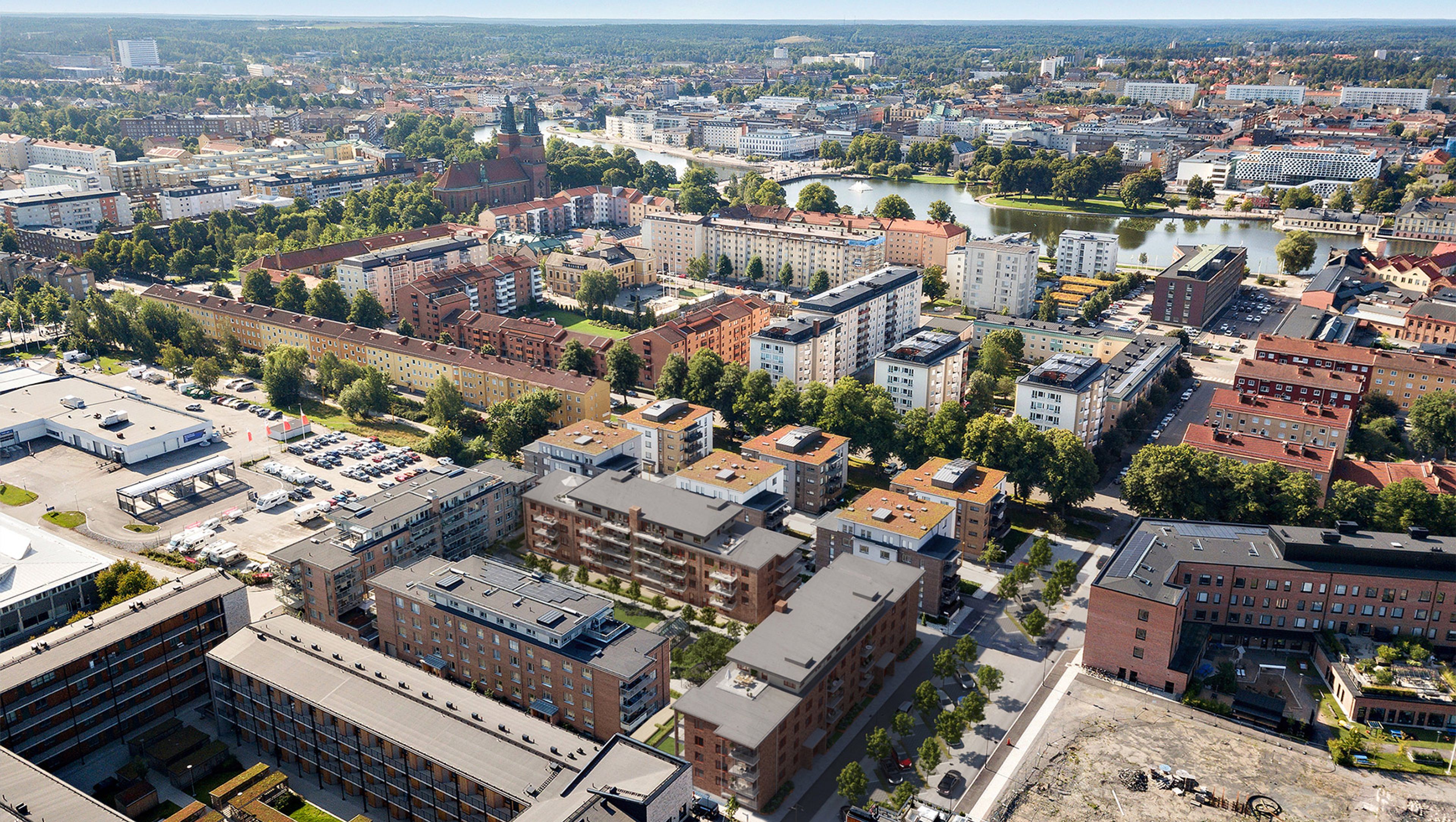 Översiktsbild över området.