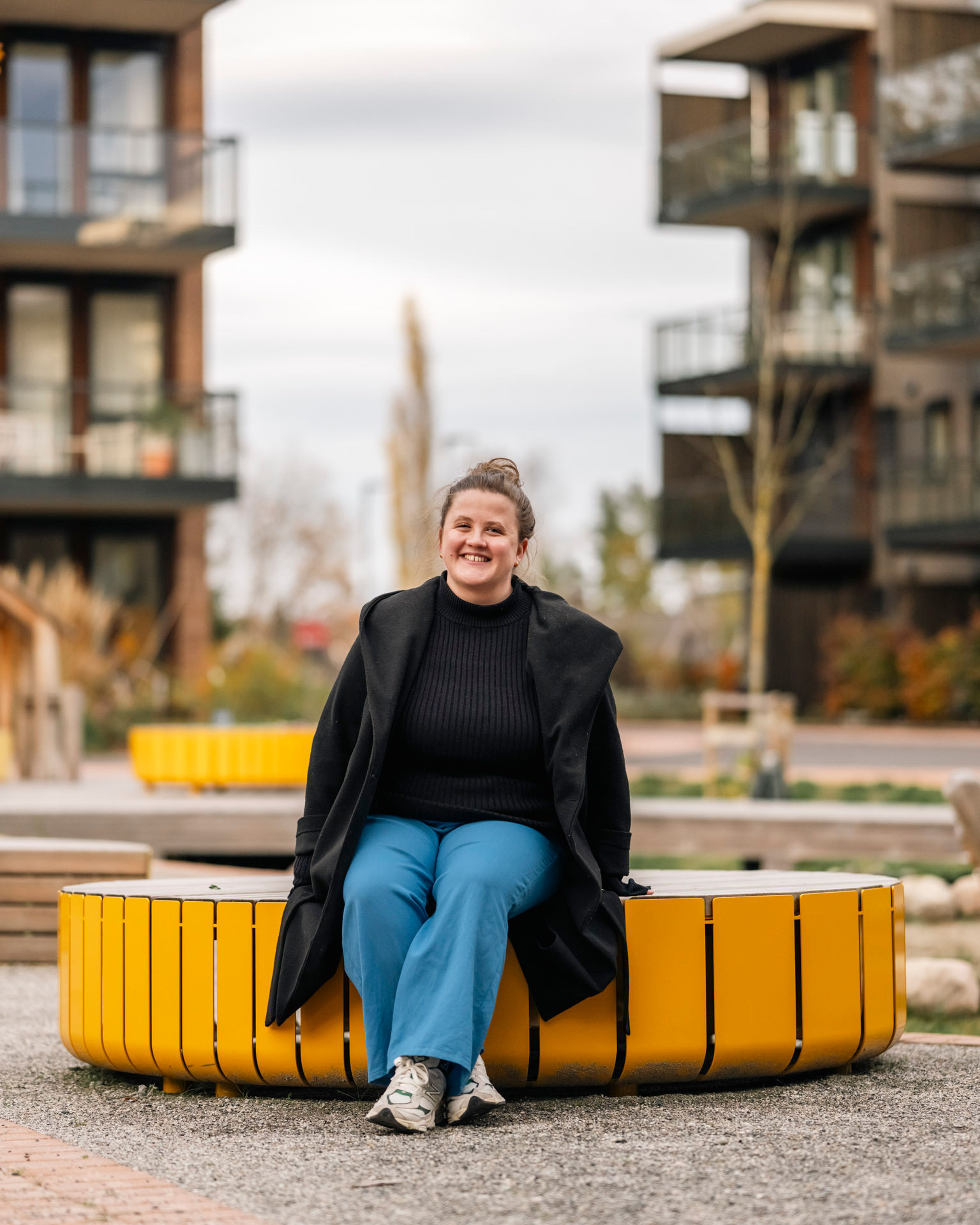 Foto av beboer i Brekketunet, Helga Steen-Johnsen