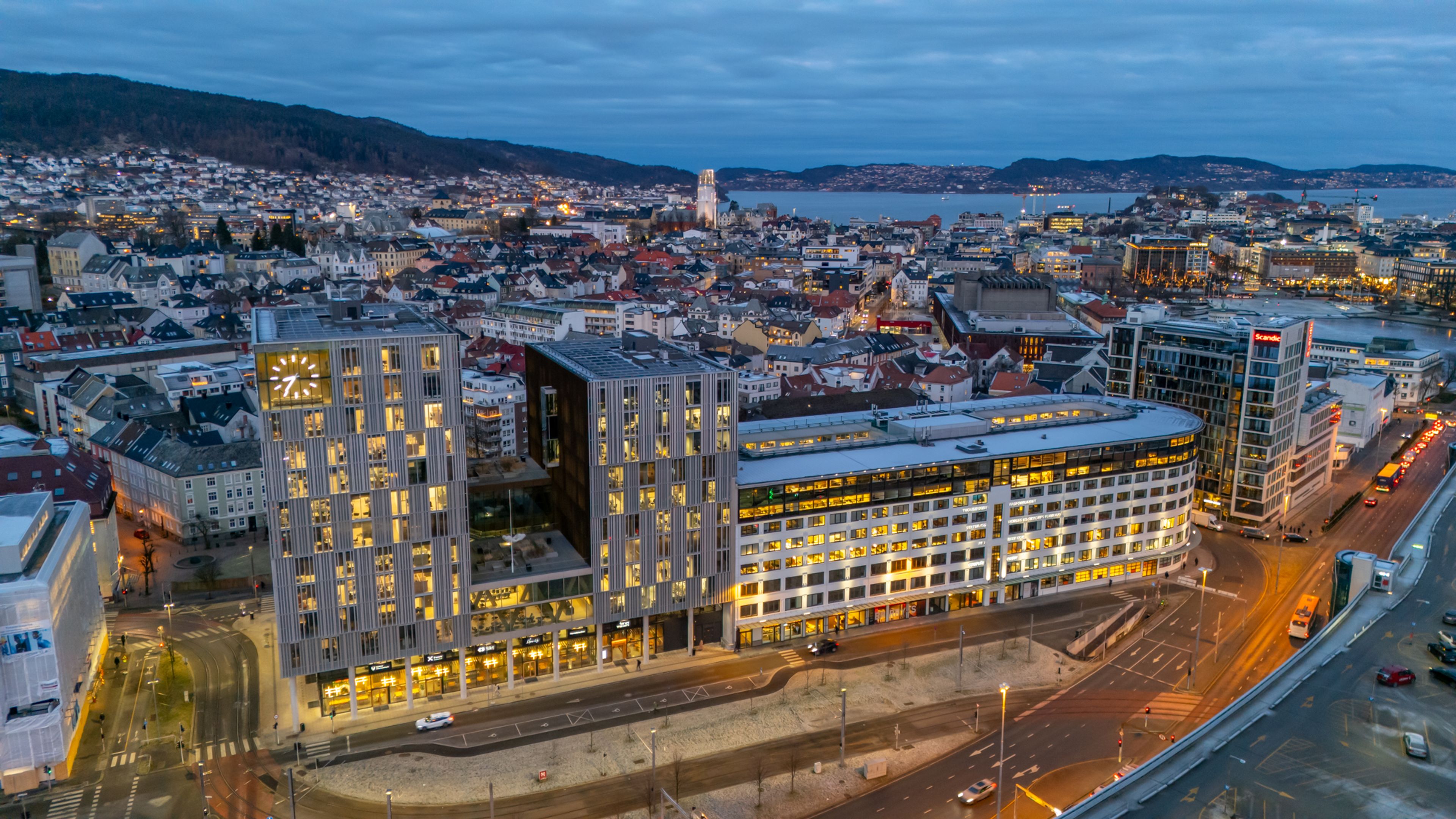 Aasegården og nabolaget rundt