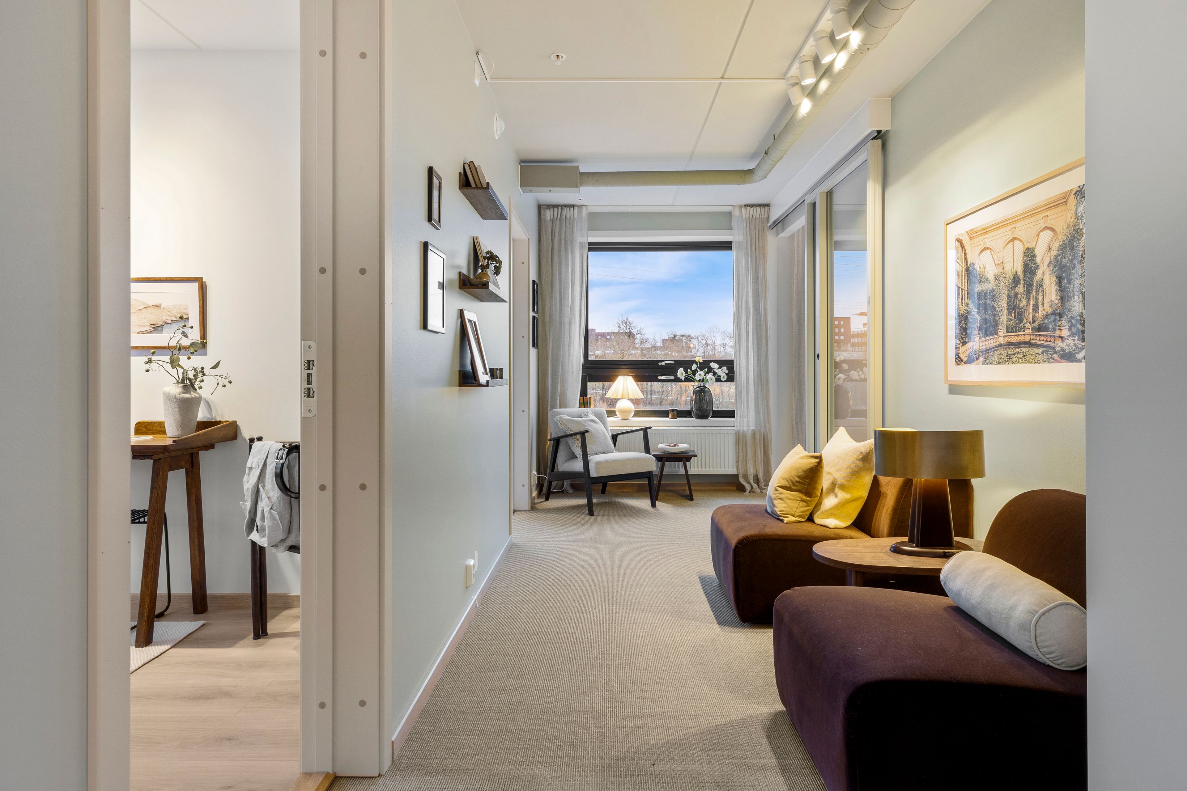 Miljøbilde av fellesrom.