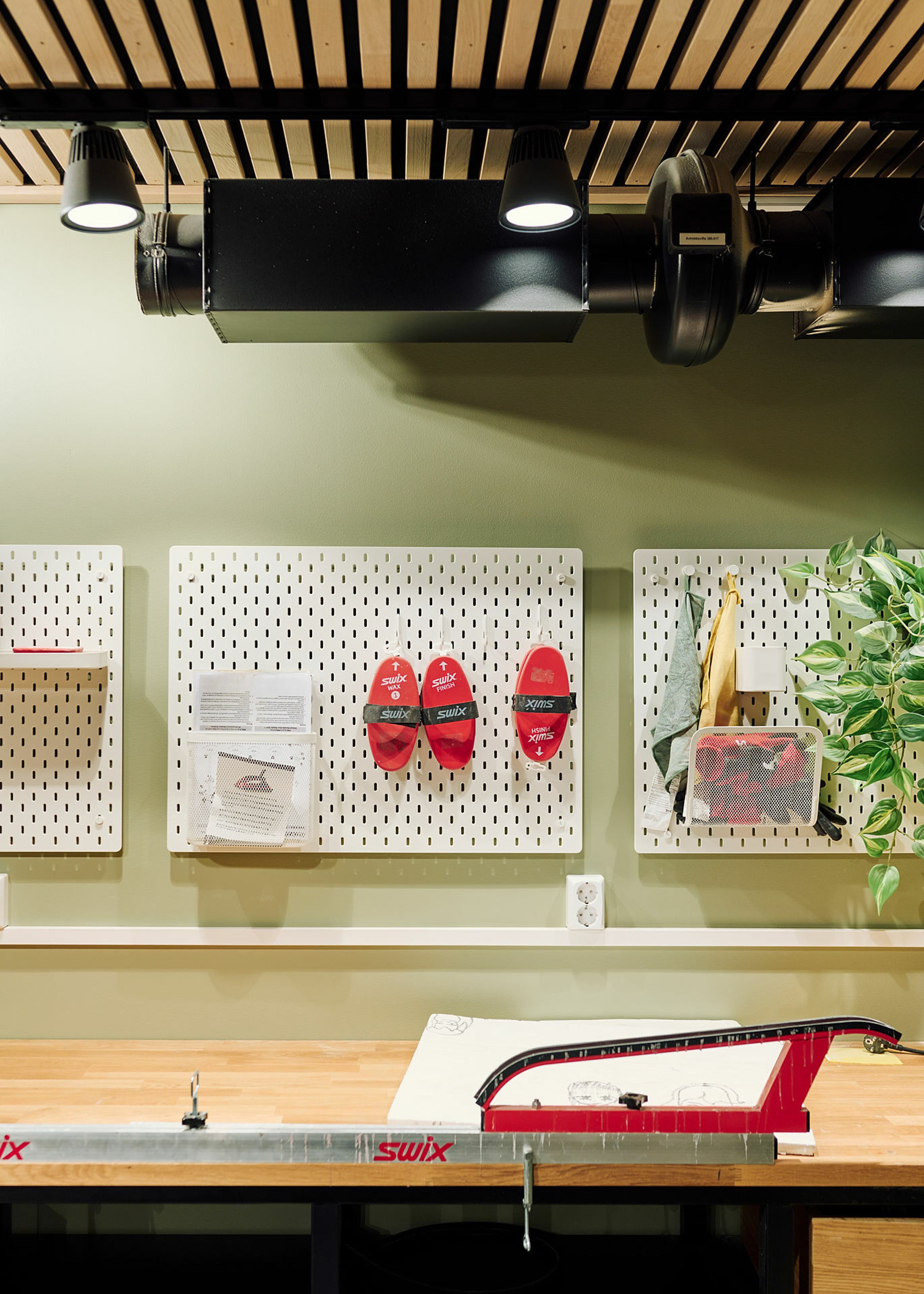 Velutstyrt hobbyrom i Løren botaniske