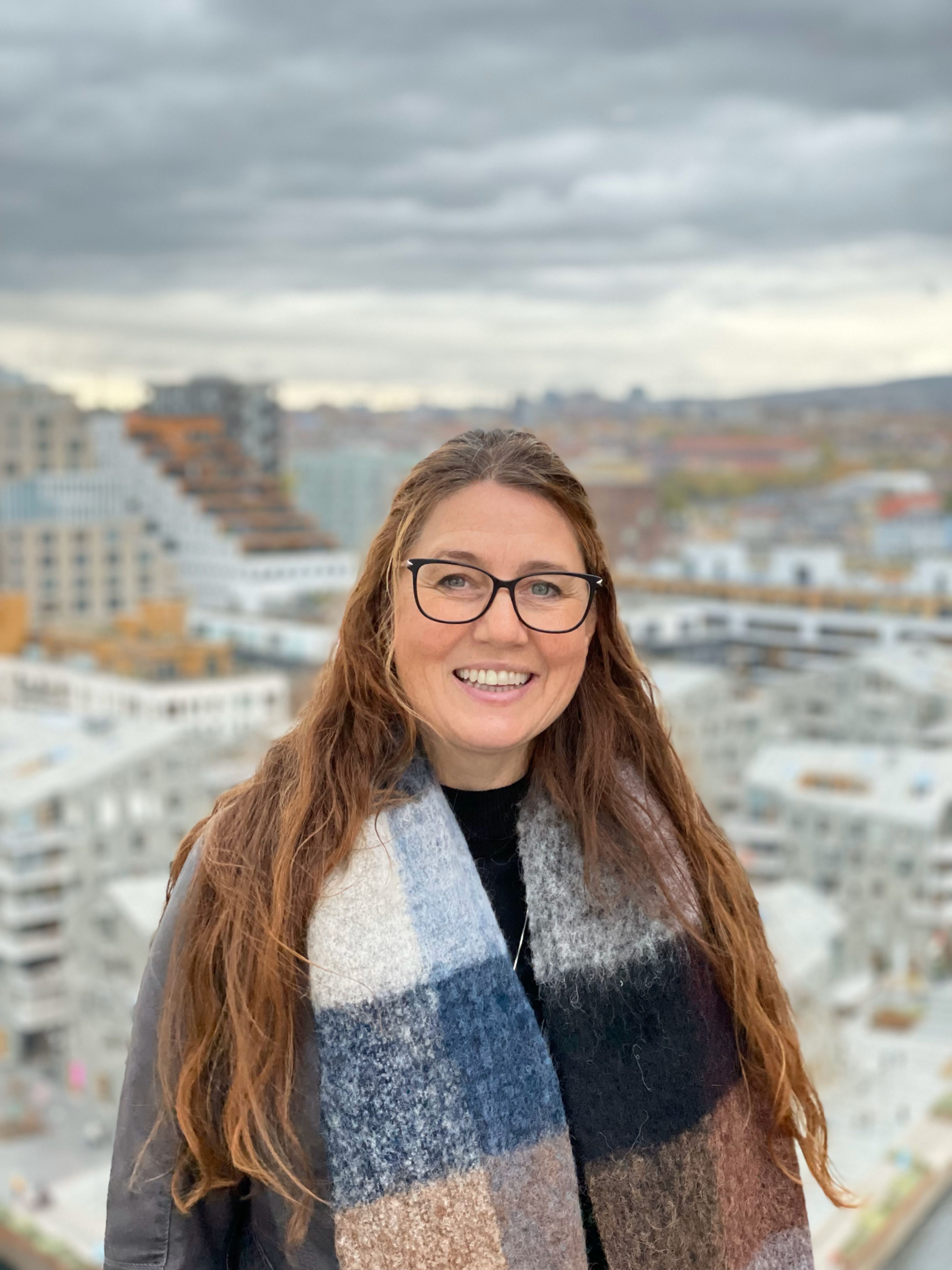 Styreleder Monica Skovdal Hansen Janzso i Høvleriet borettslag.