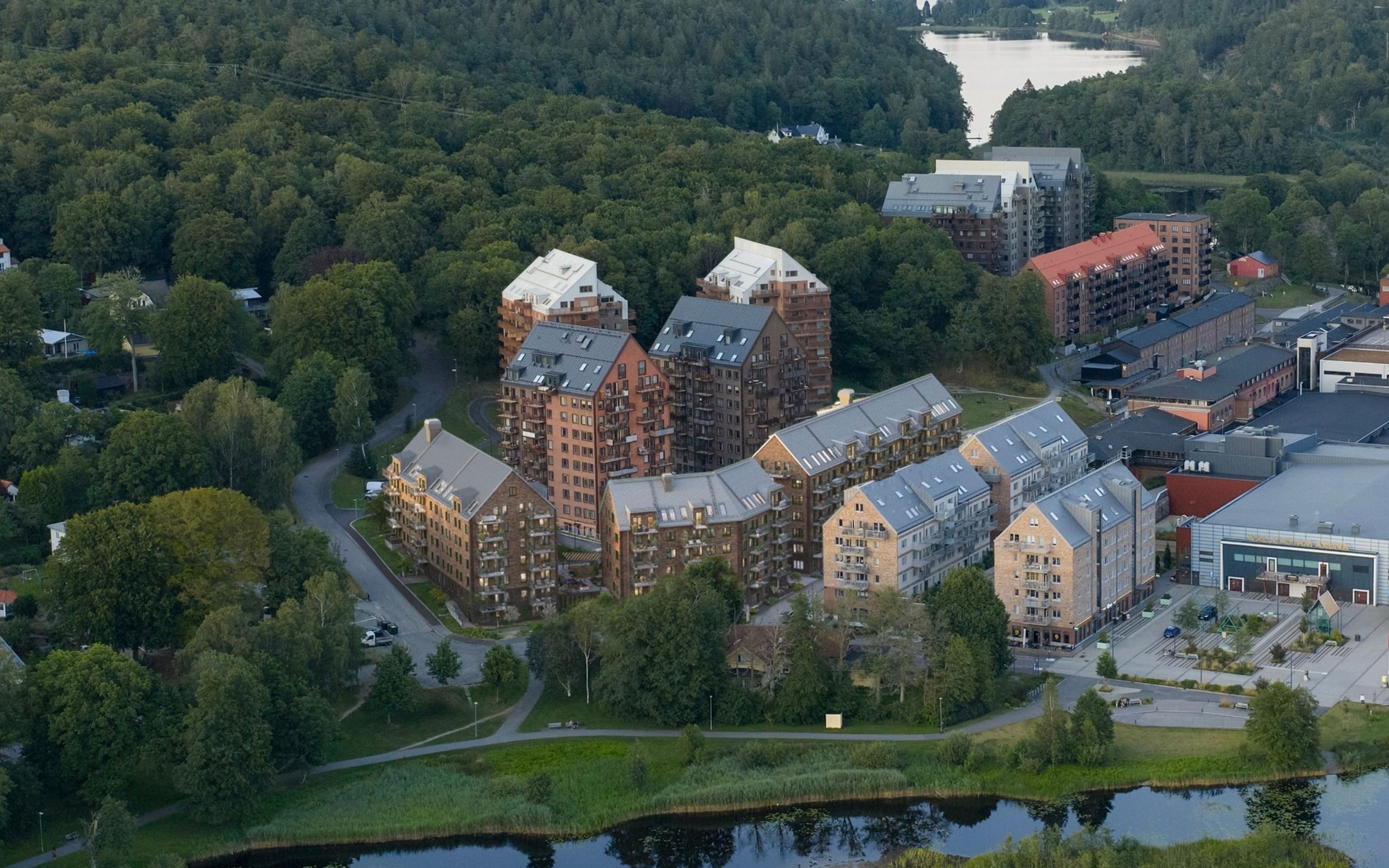 Översiktsbild Mölnlycke Fabriker