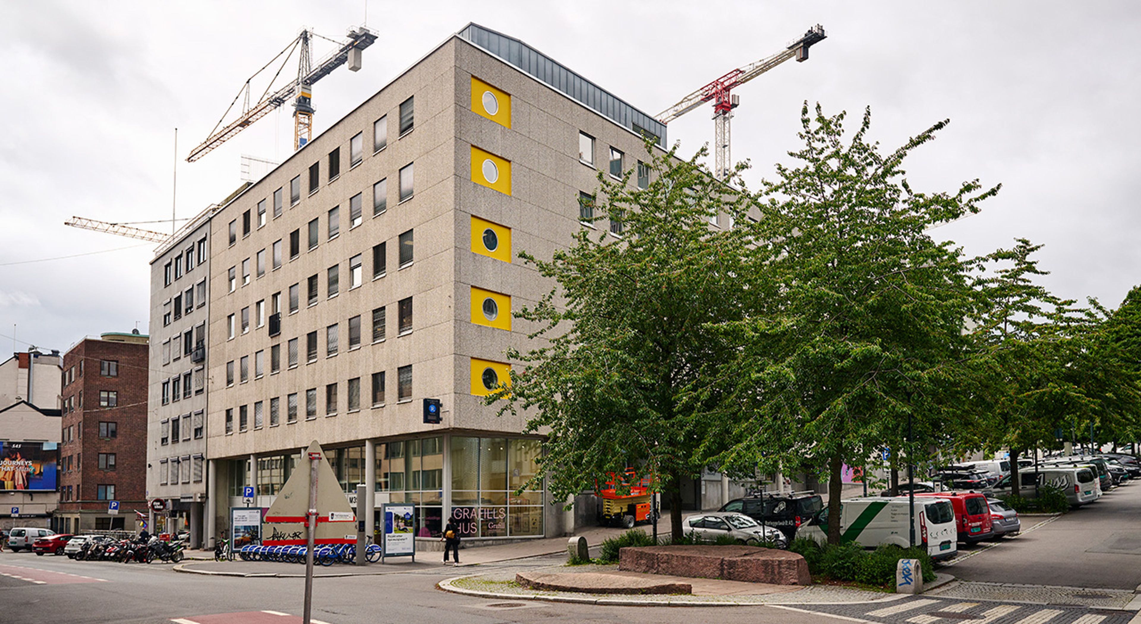 Foto av fasaden til Møllergata 39.