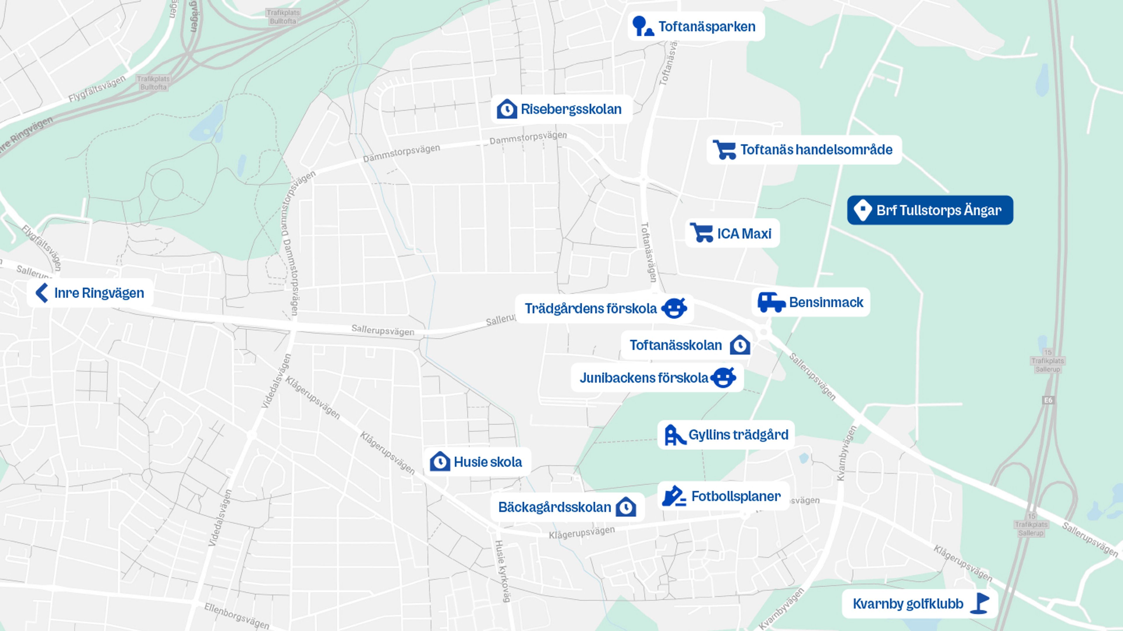 Områdeskarta Tullstorp
