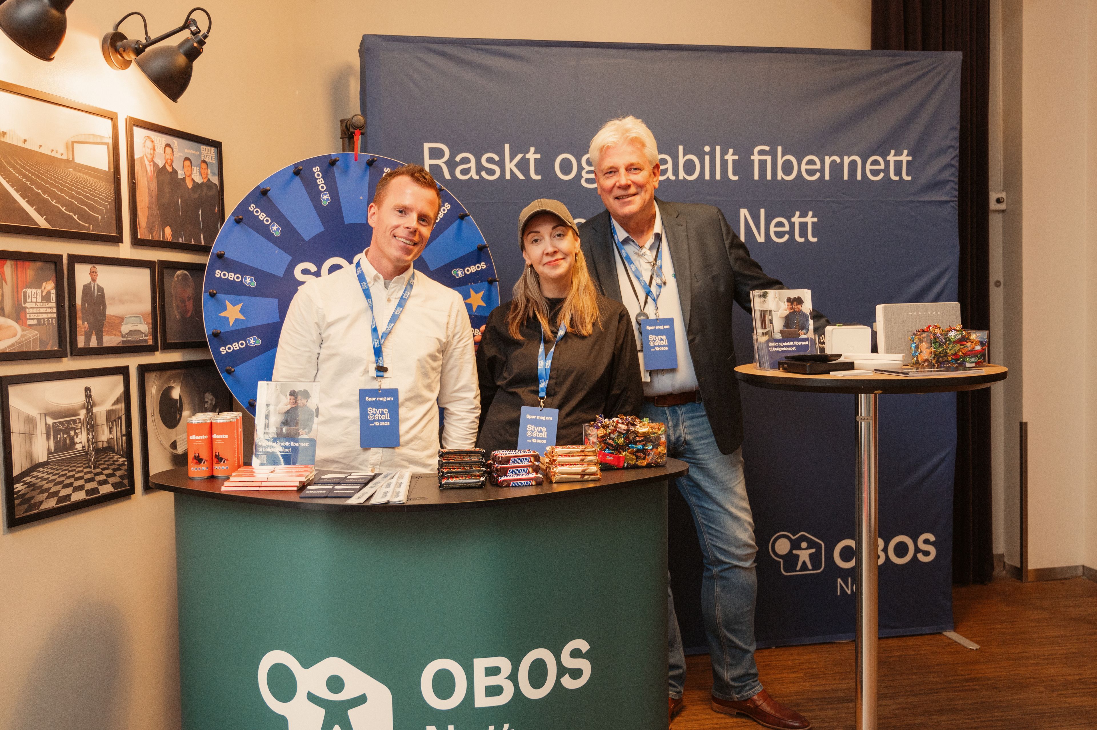 OBOS Nett var med på stand på Styre & Stell