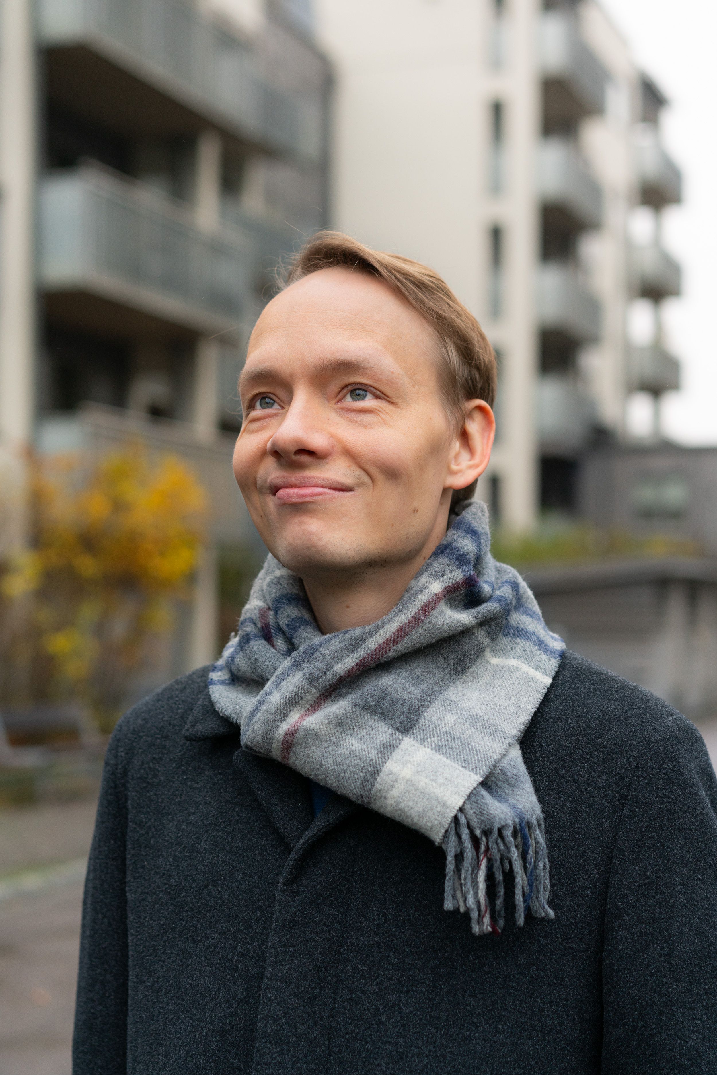 Portrett av Pekka Salo, styreleder i Ringnes Park Vest sameie.