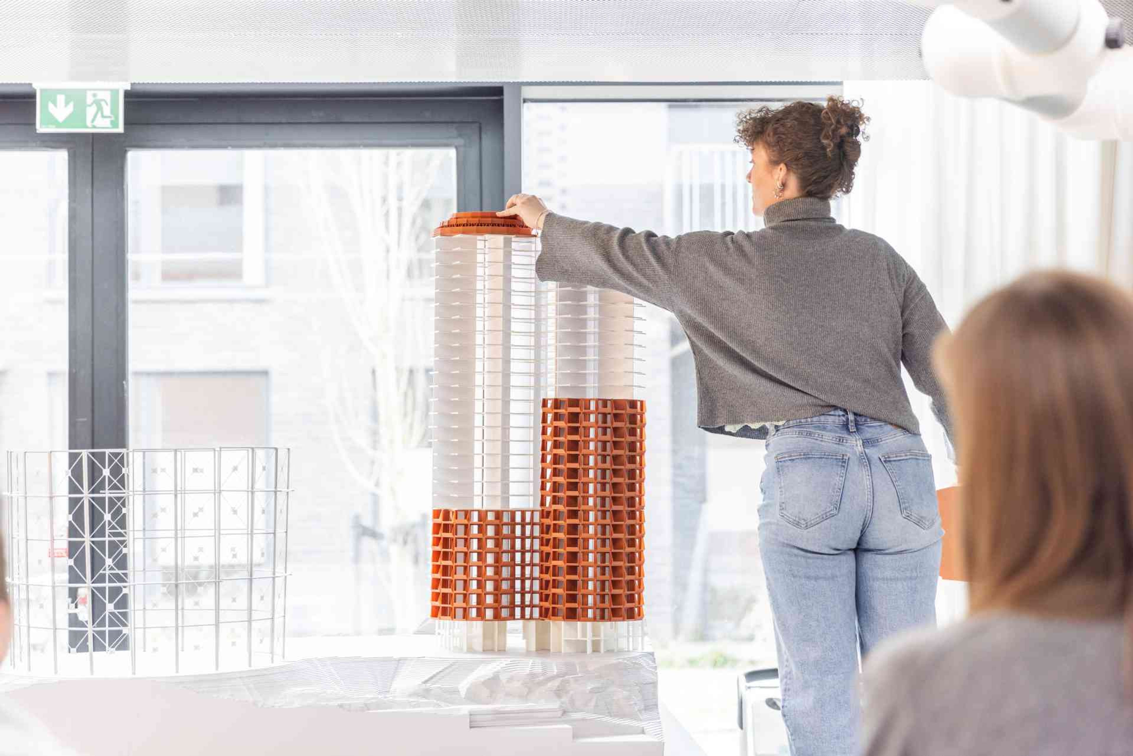 Arkitekter från Cobe arbetar med modellen för Stadsljus.