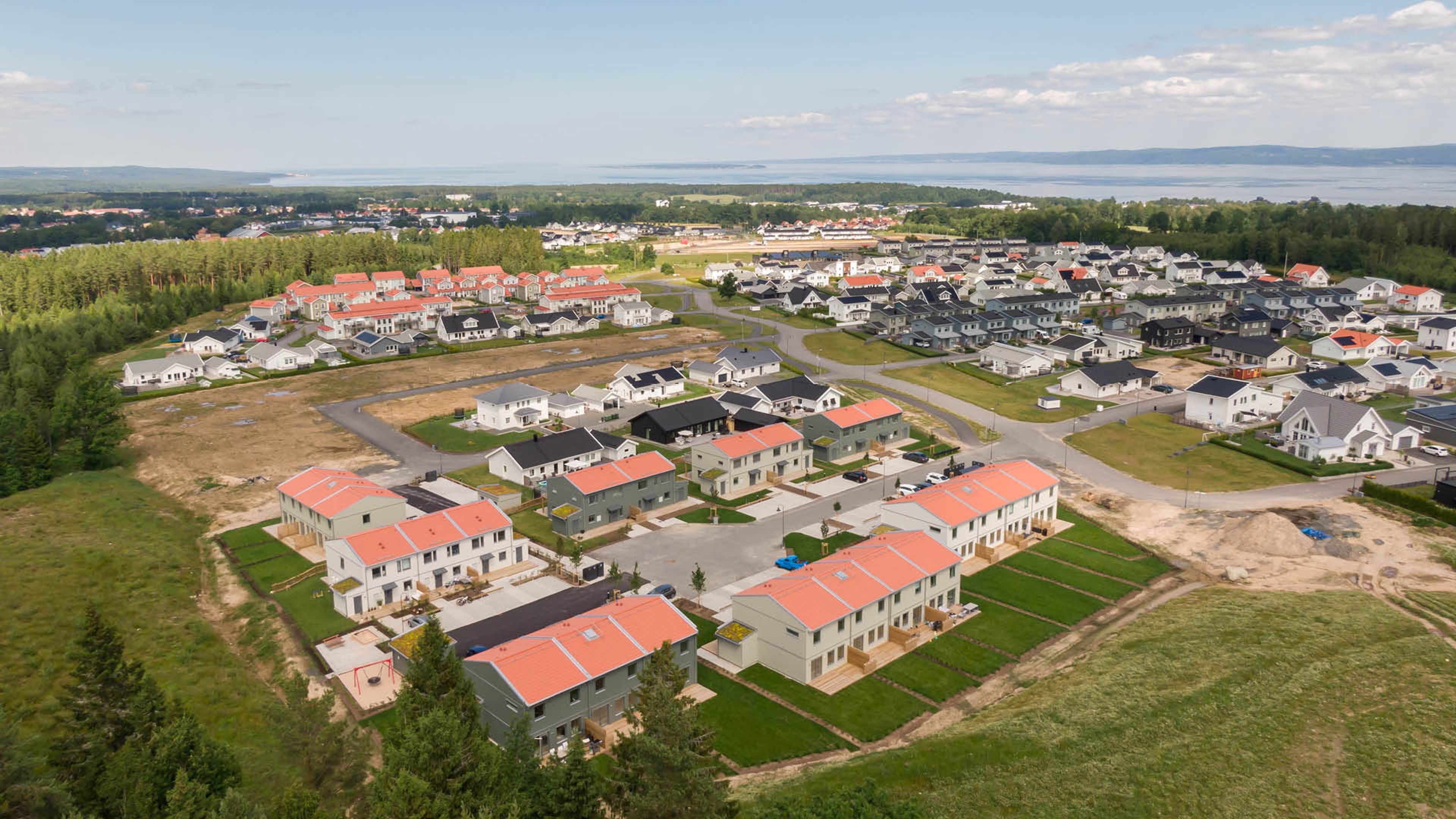 Kvartersvy mot Bränninge