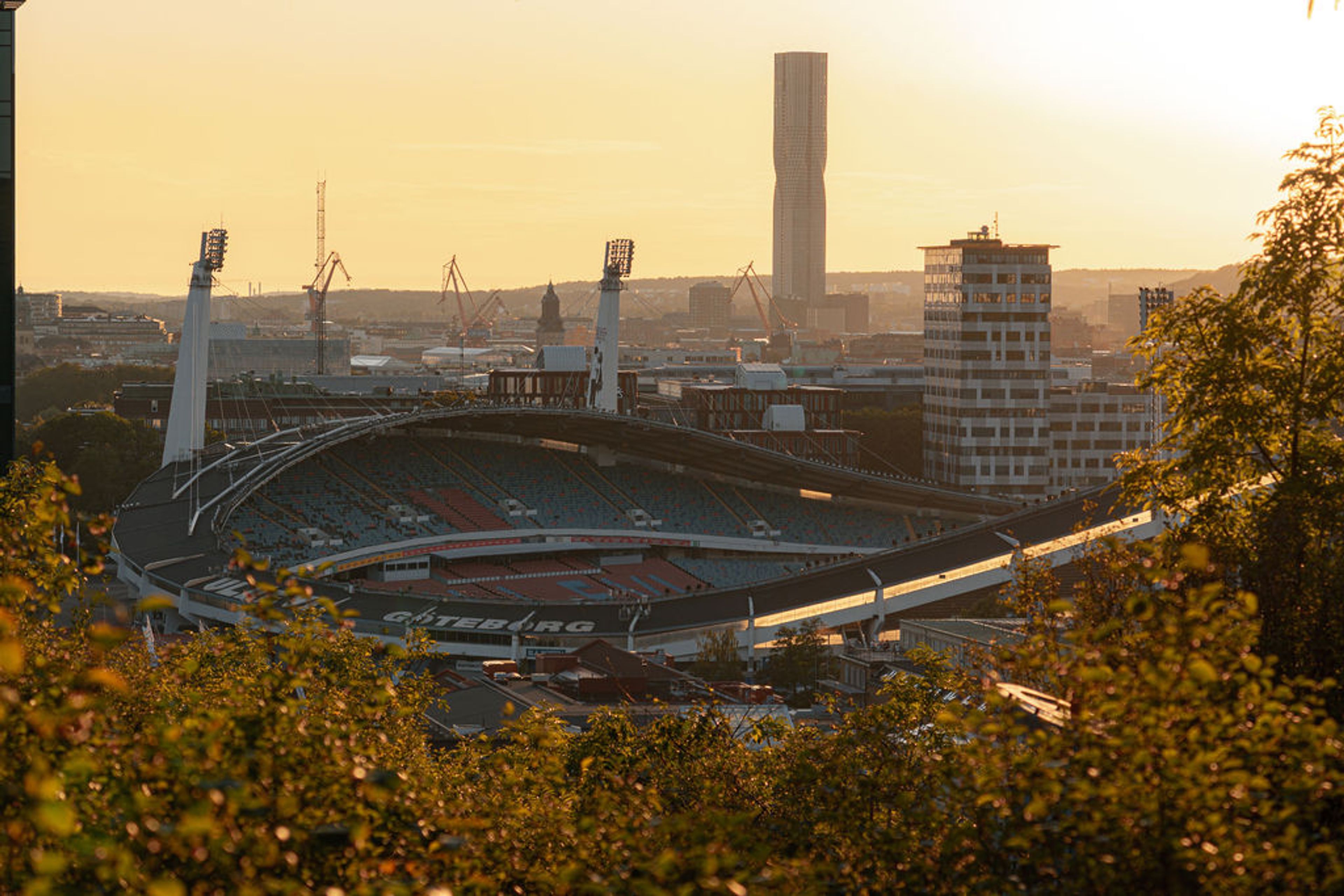 Utsikt mot Ullevi