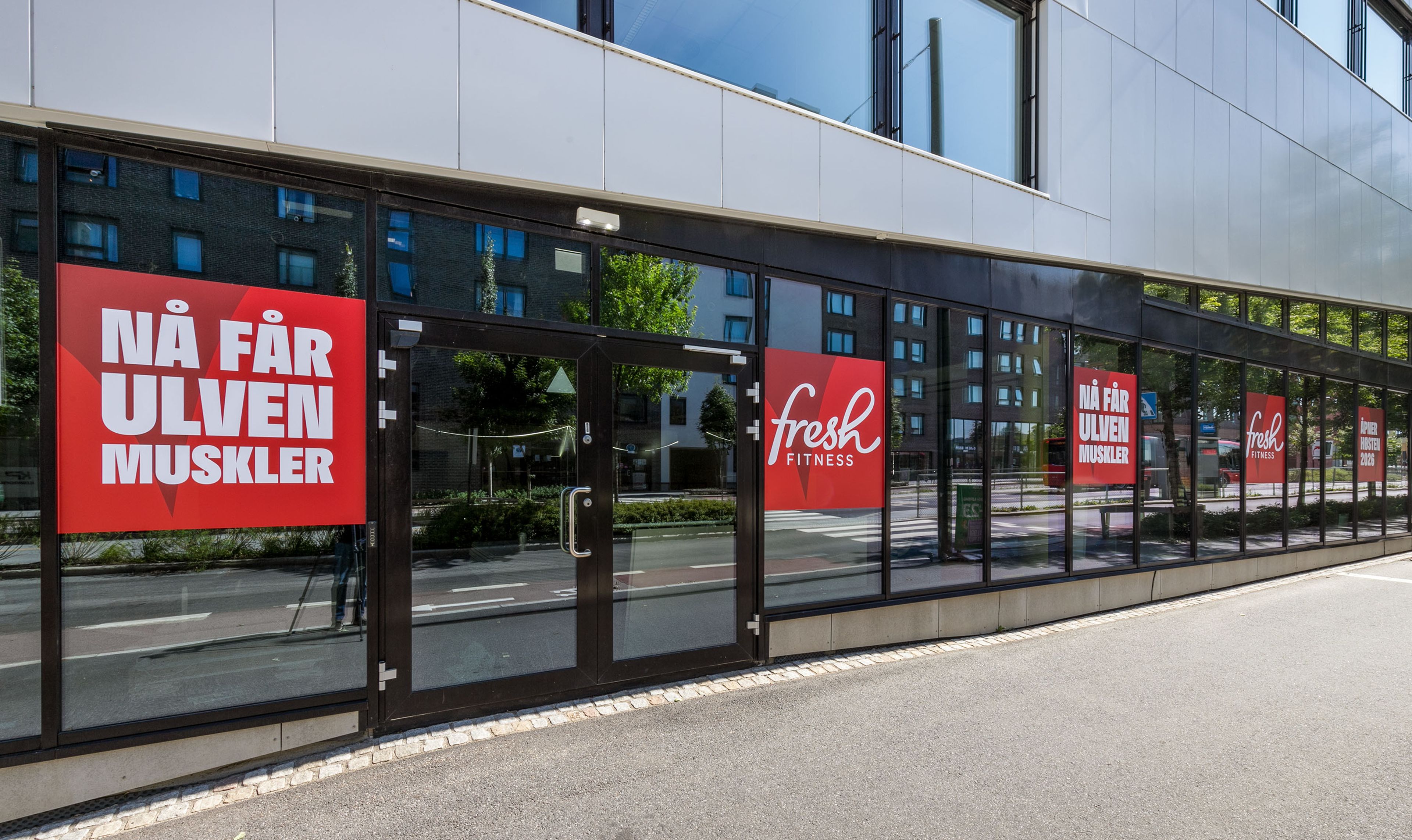 Bilde av lokalene til Fresh fitness.