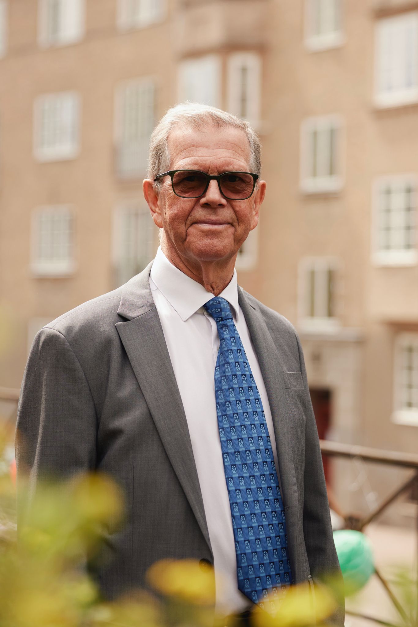 Foto av styreleder i Jessenløkken boligsameie, Bjørn Ottar Hol.