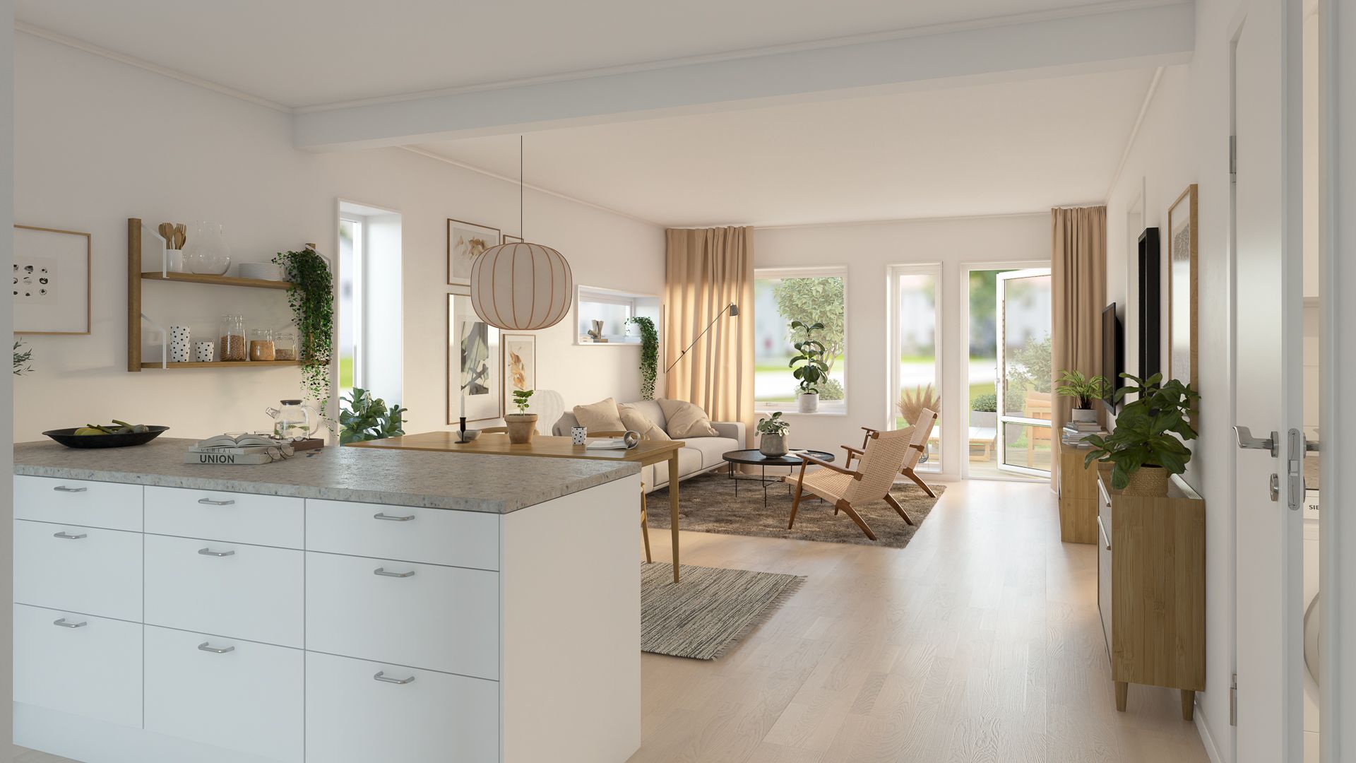 Södra Sandby planerar vi för ett nytt, trivsamt kvarter med 16 radhus och kedjehus,