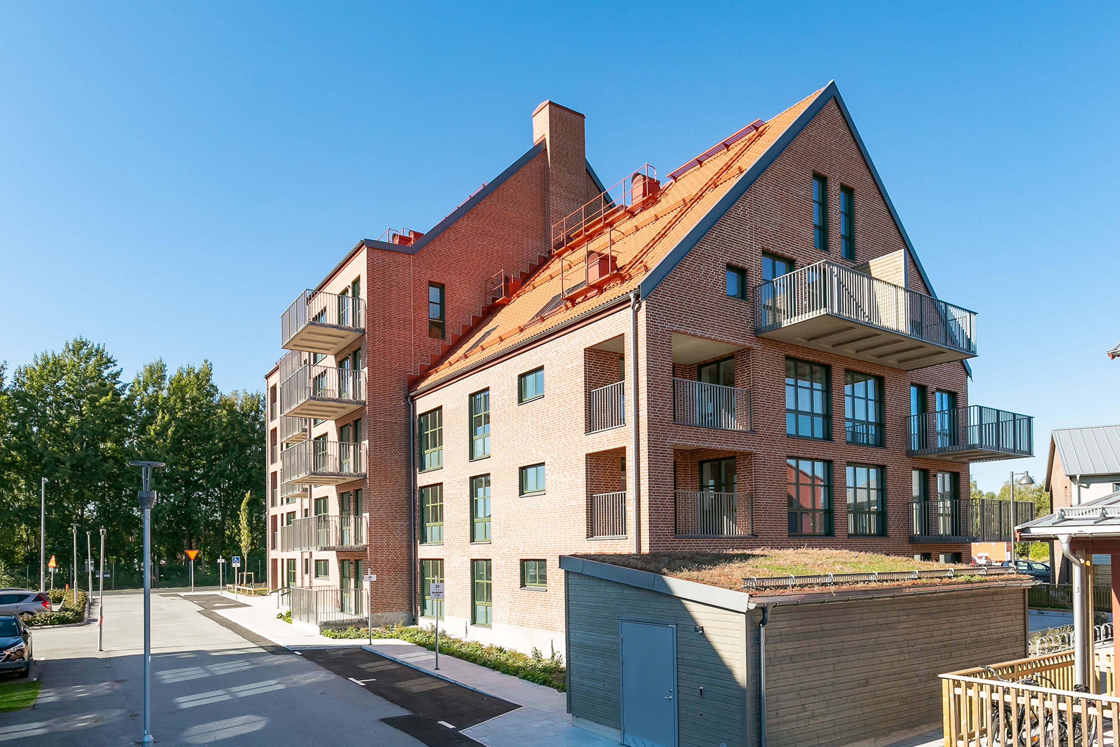 Exteriör Brf Fabriken