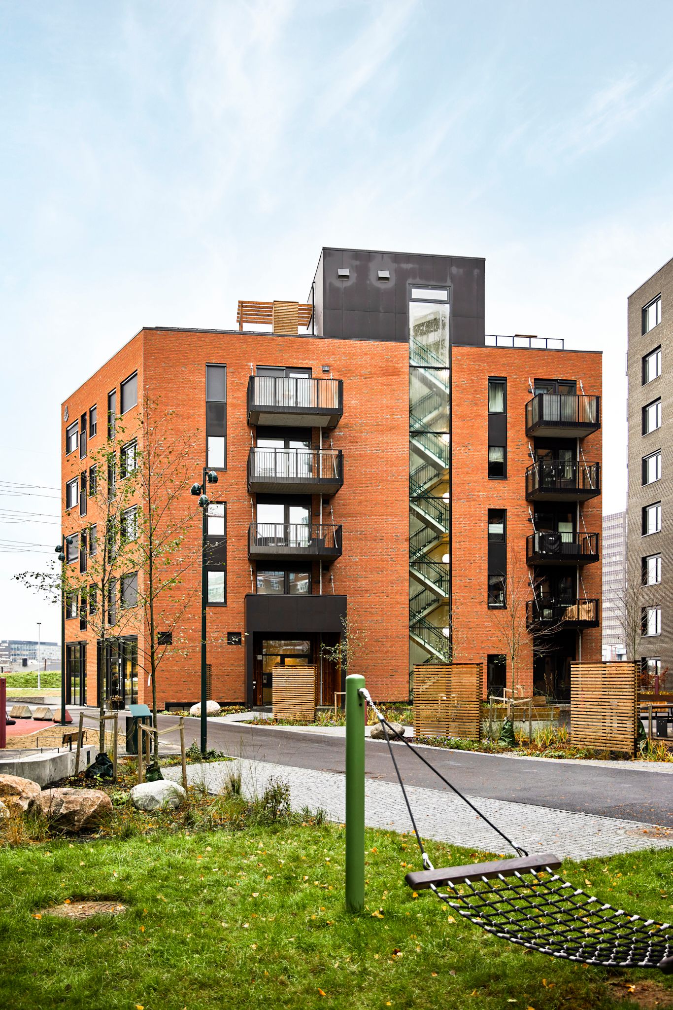 Bilde av fasaden på boligblogg på Ulven T.
