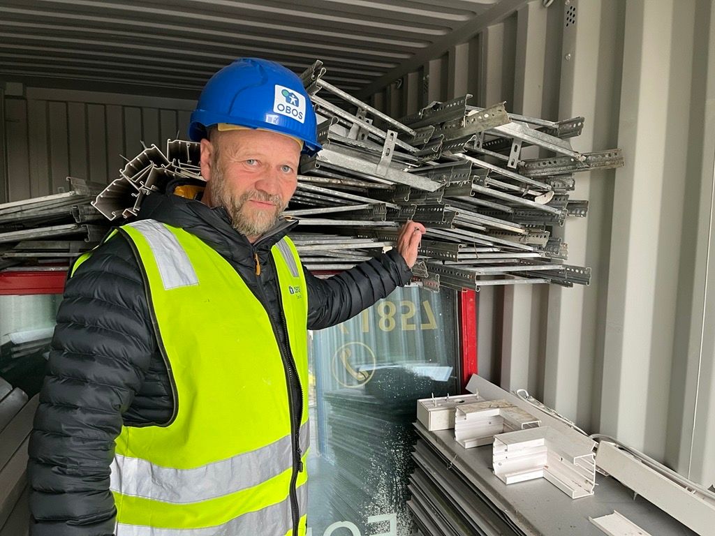 Thomas Veidal, prosjektleder for OBOS Eiendom