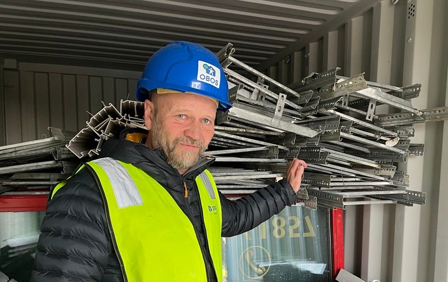 Thomas Veidal, prosjektleder for OBOS Eiendom