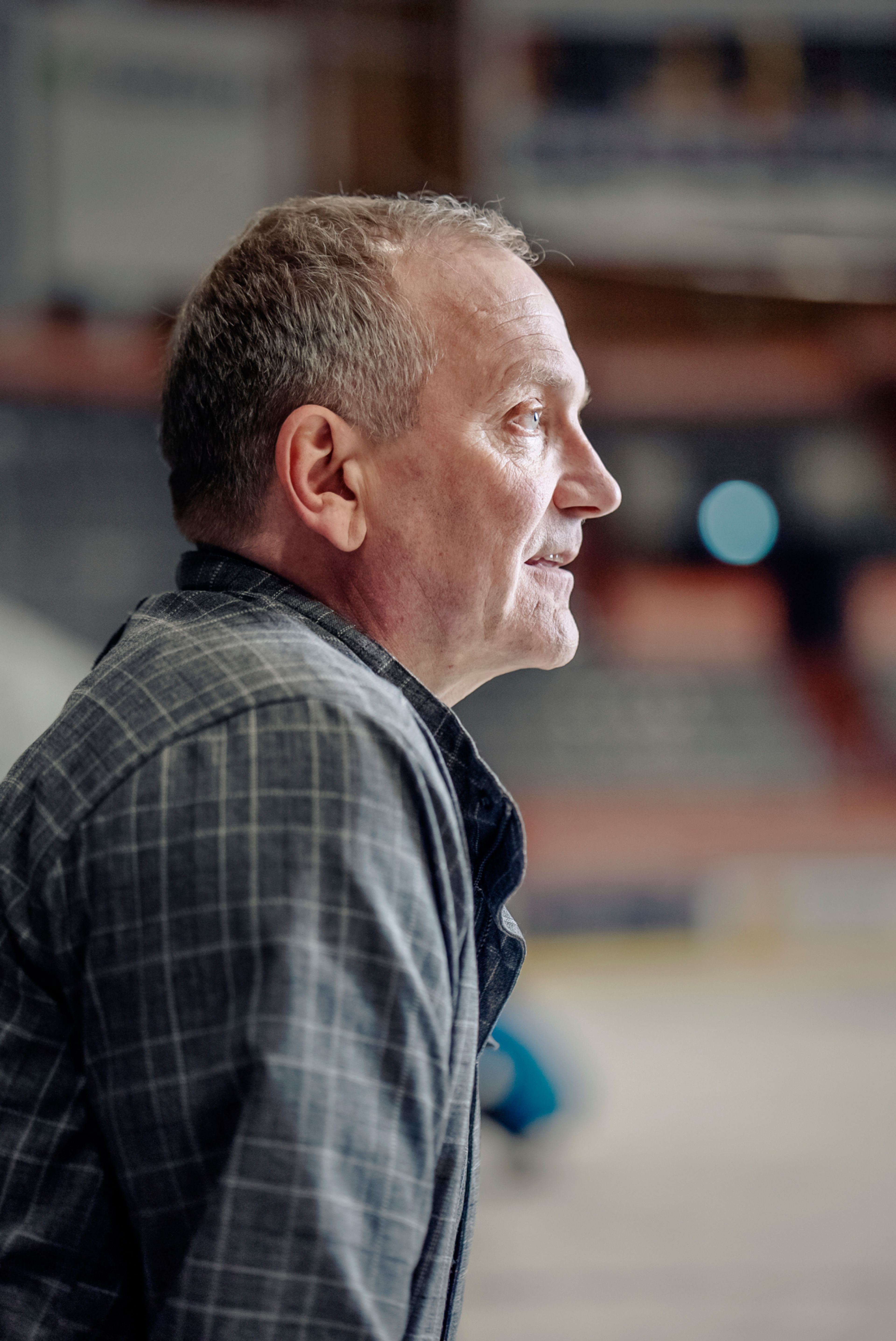 Nærbilde av Remo Martinesen i CC-Amfi