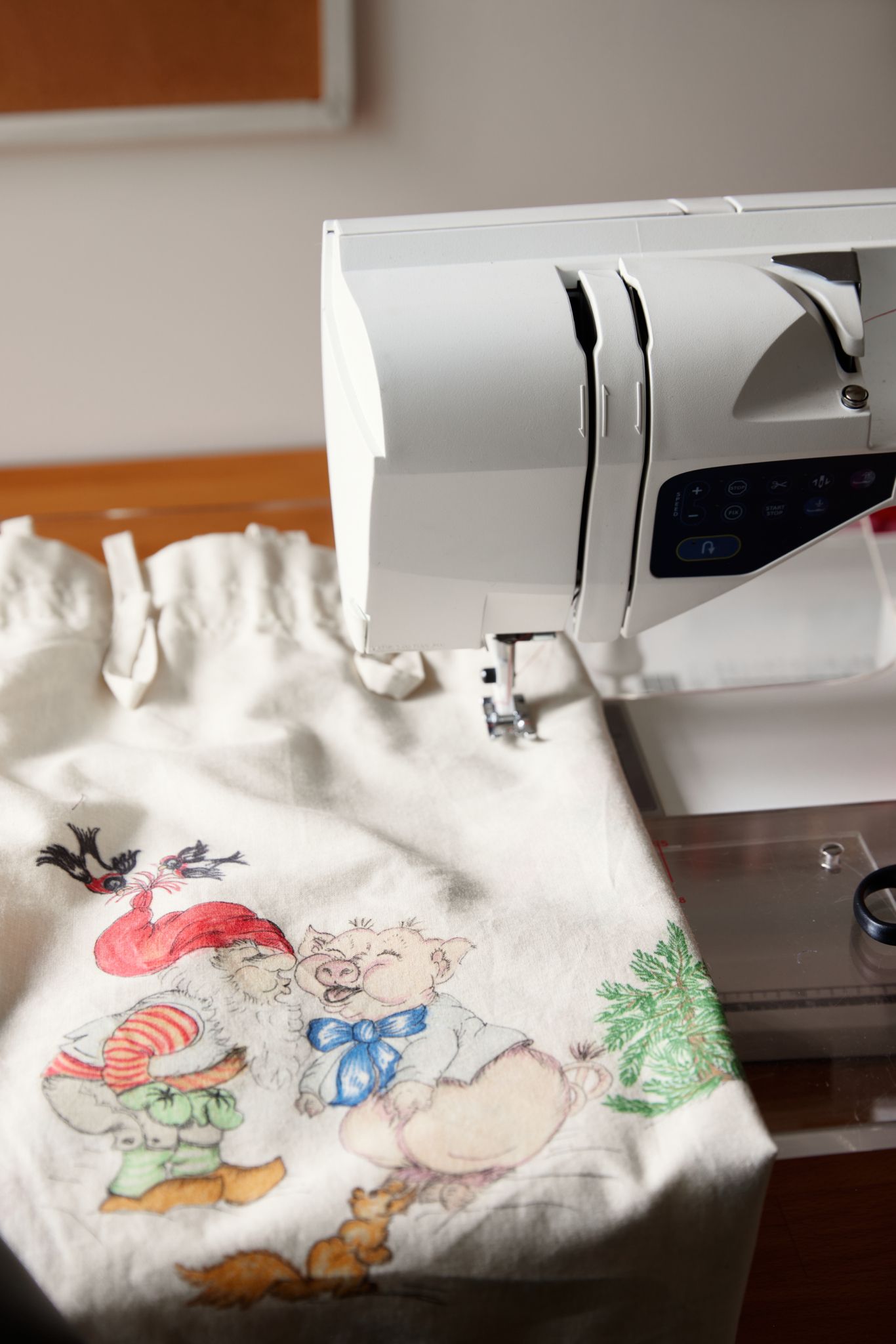 Foto av et av Solveig sine syprosjekter.