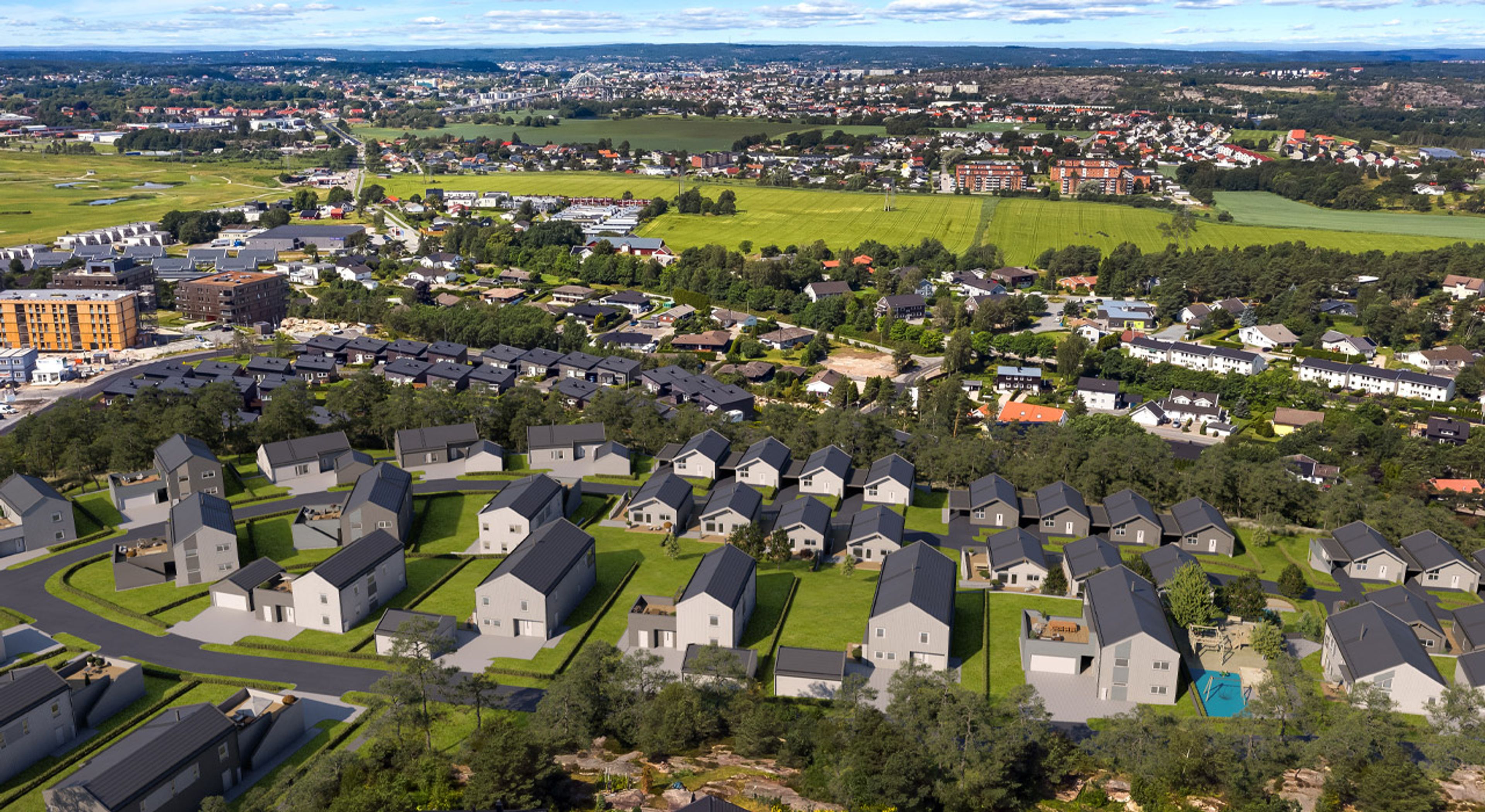 Oversiktsbilde av Begbyåsen Tyritoppen R1.