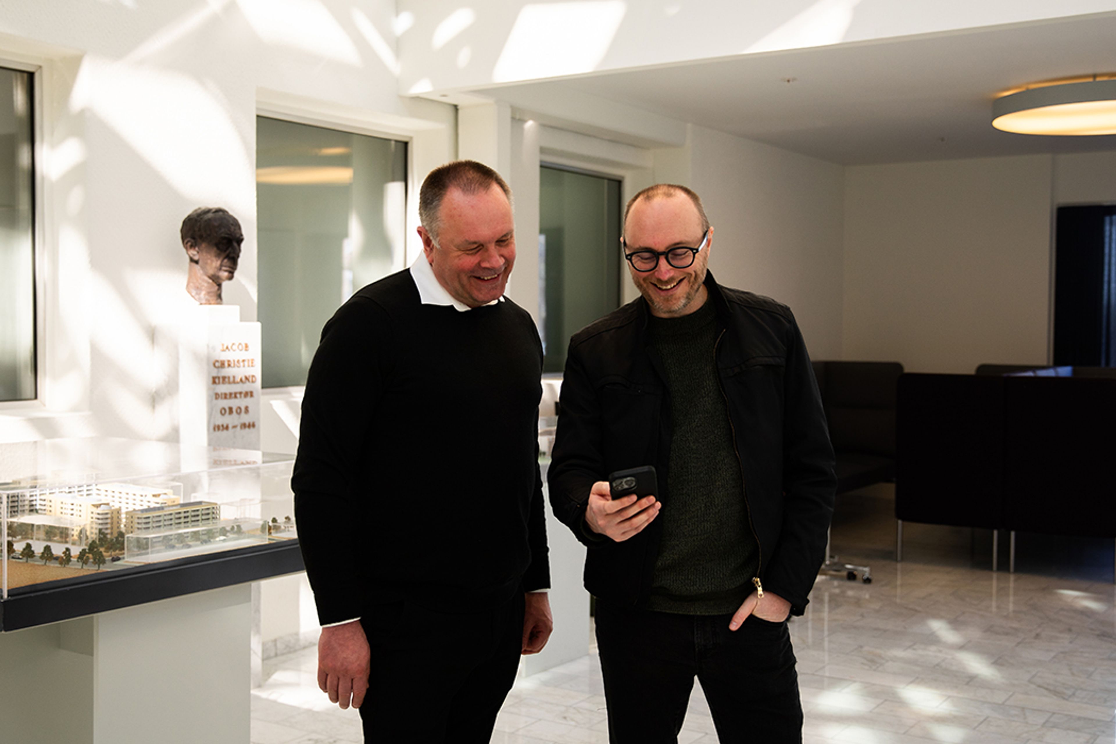 Foto av Geir Arne Fredriksen og Morten Olaisen.