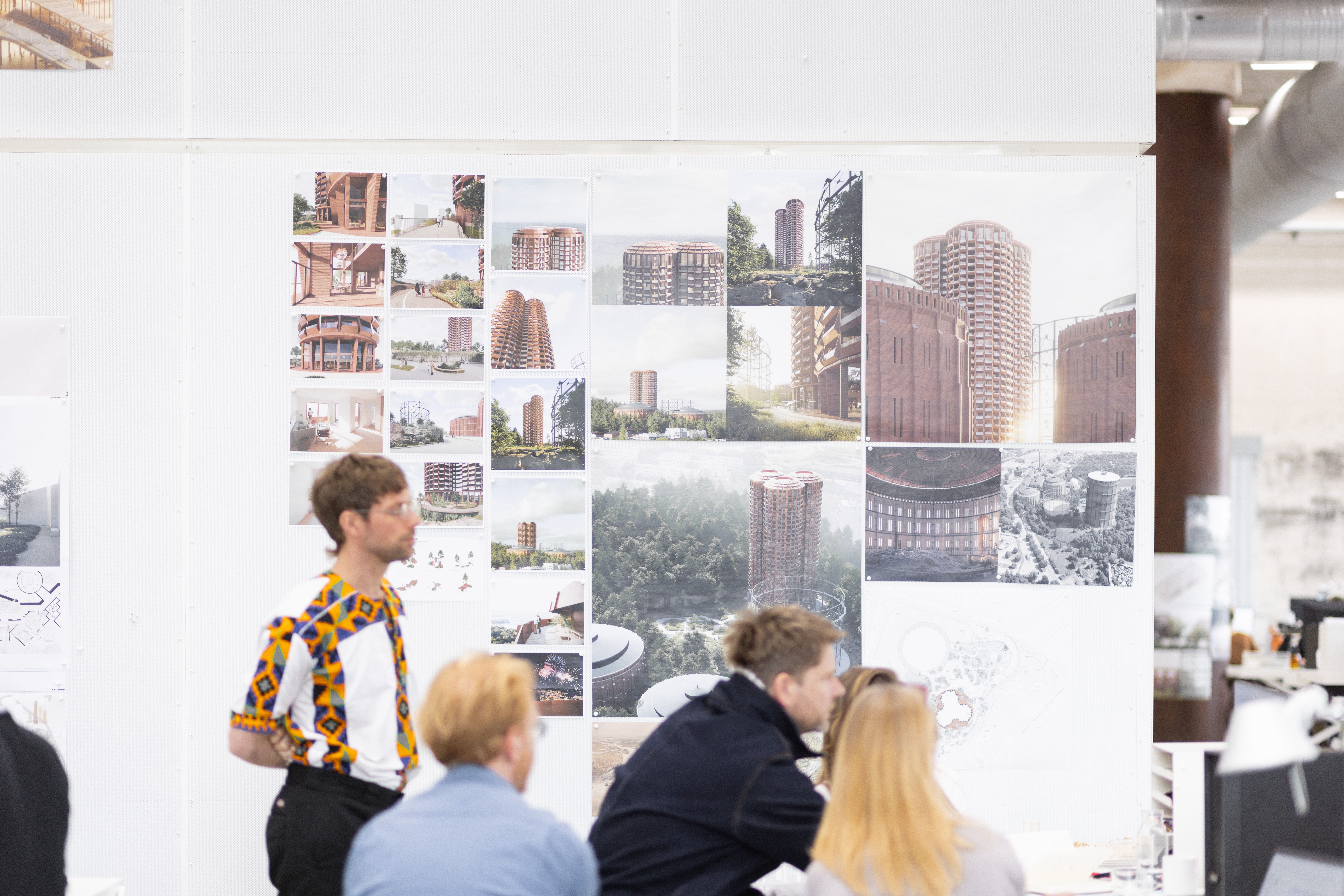 Arkitekt skapar stadsljus