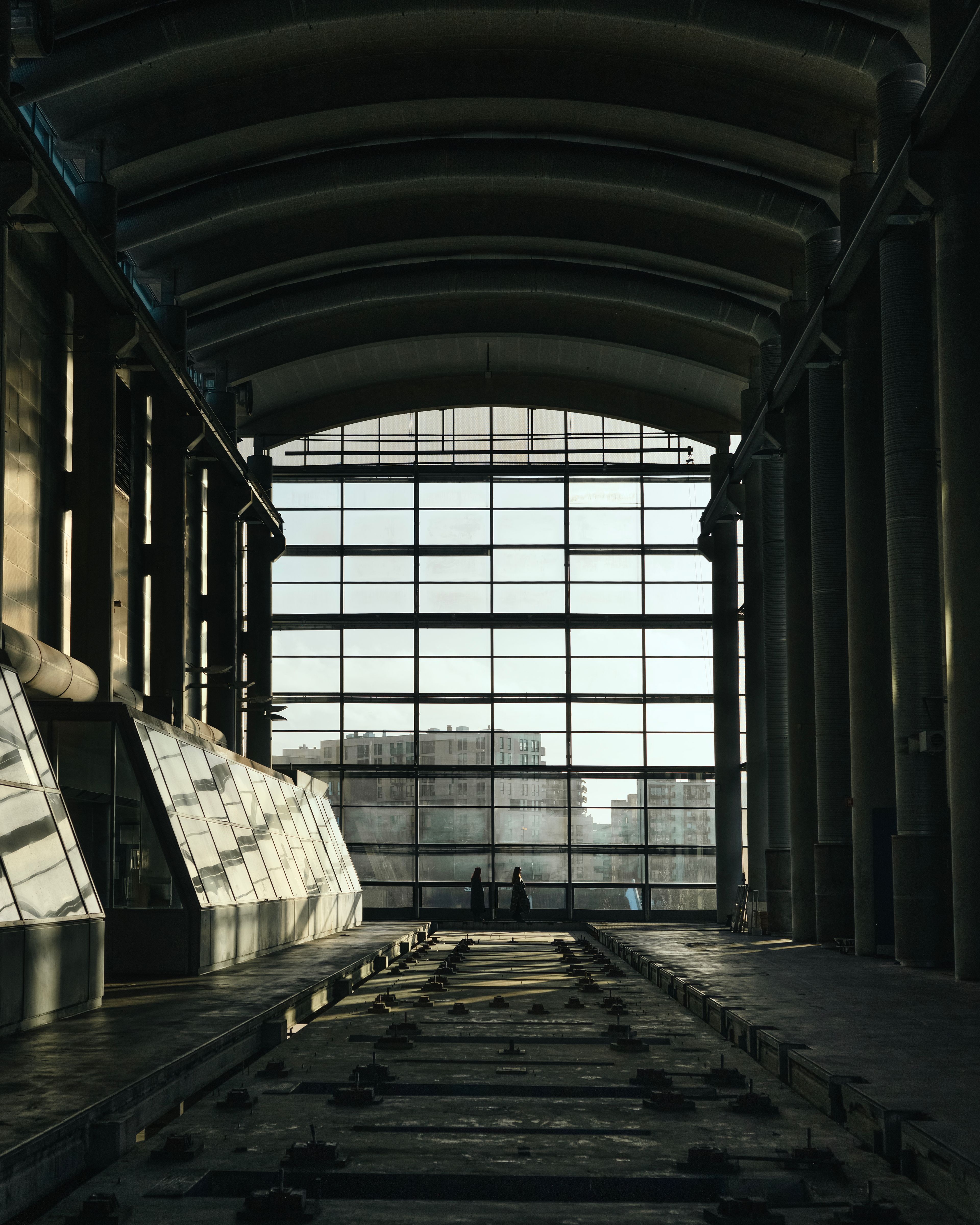 Foto av trykkerihall i Nydalen.