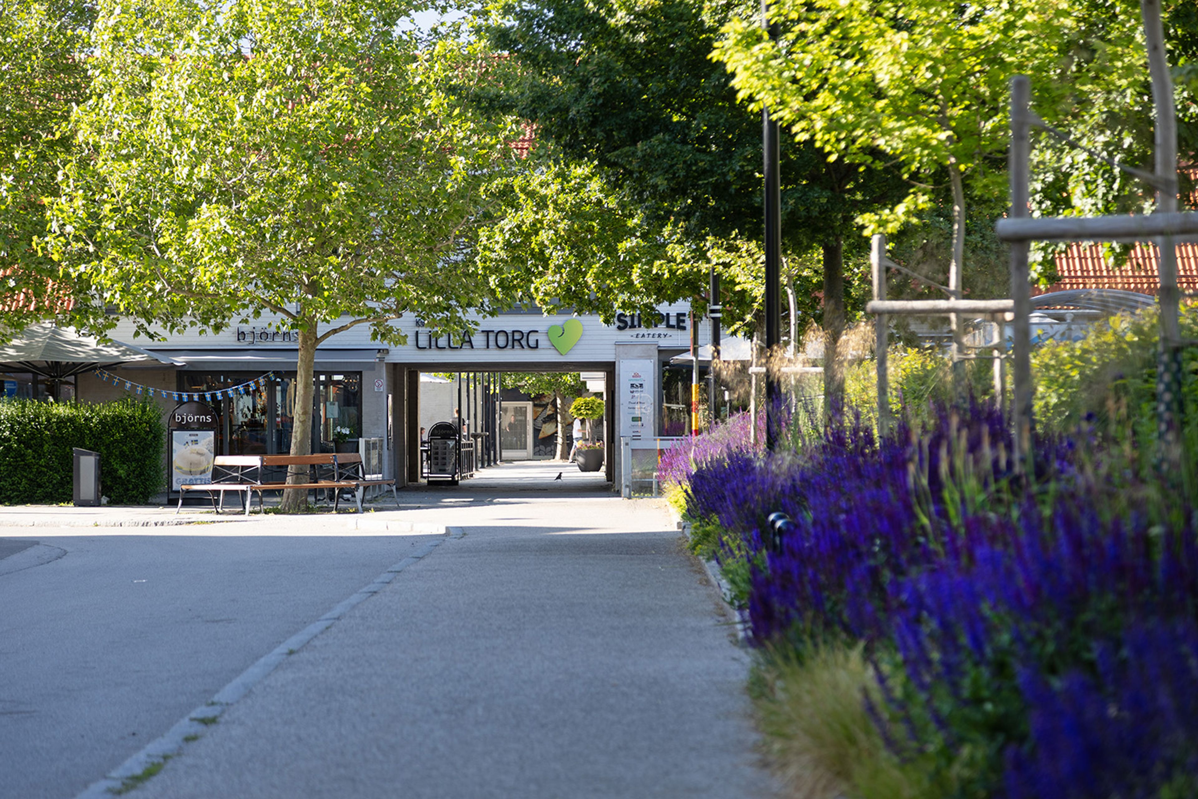 Foto på Vellinge centrum