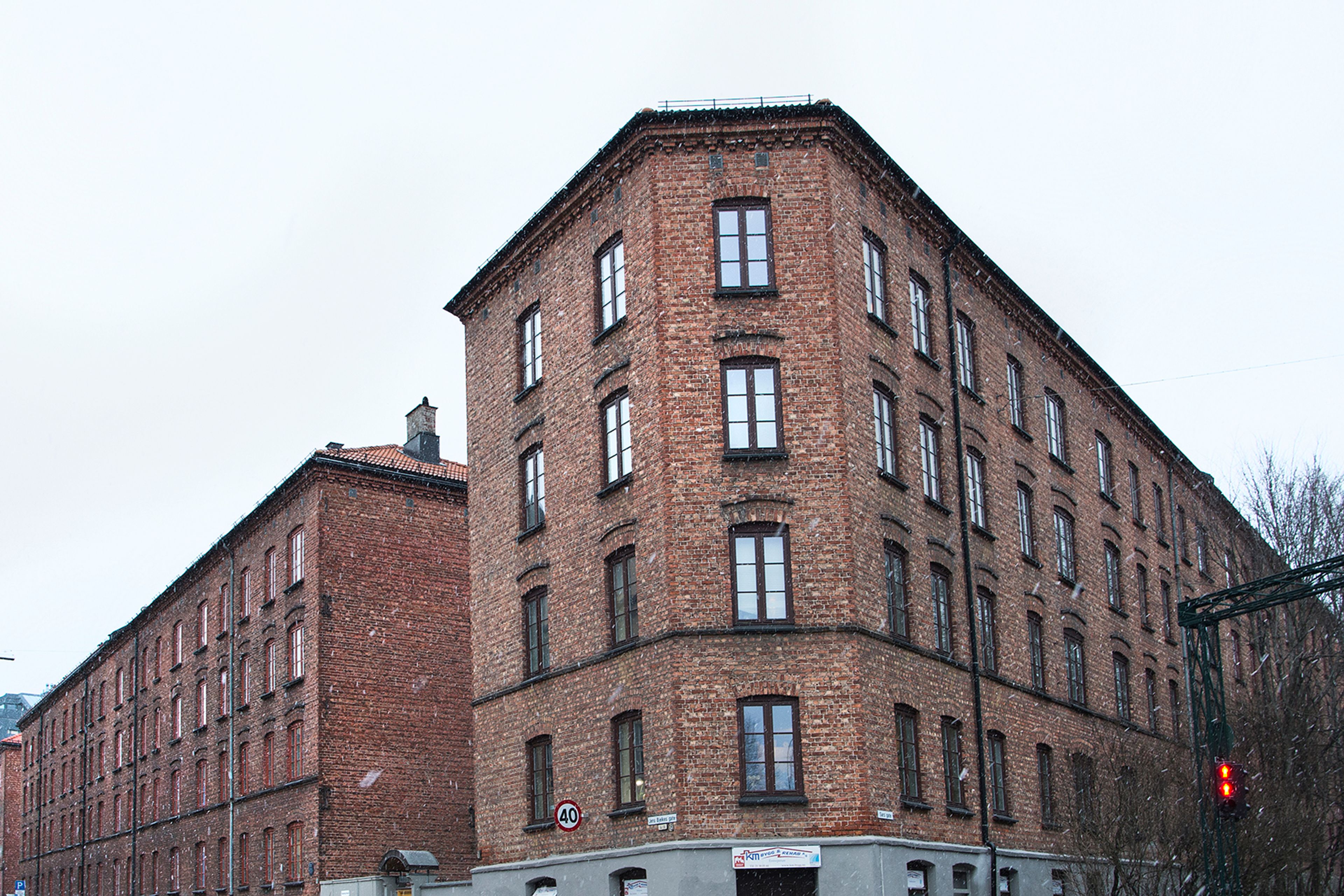 Gammel bygård fra 1890-tallet