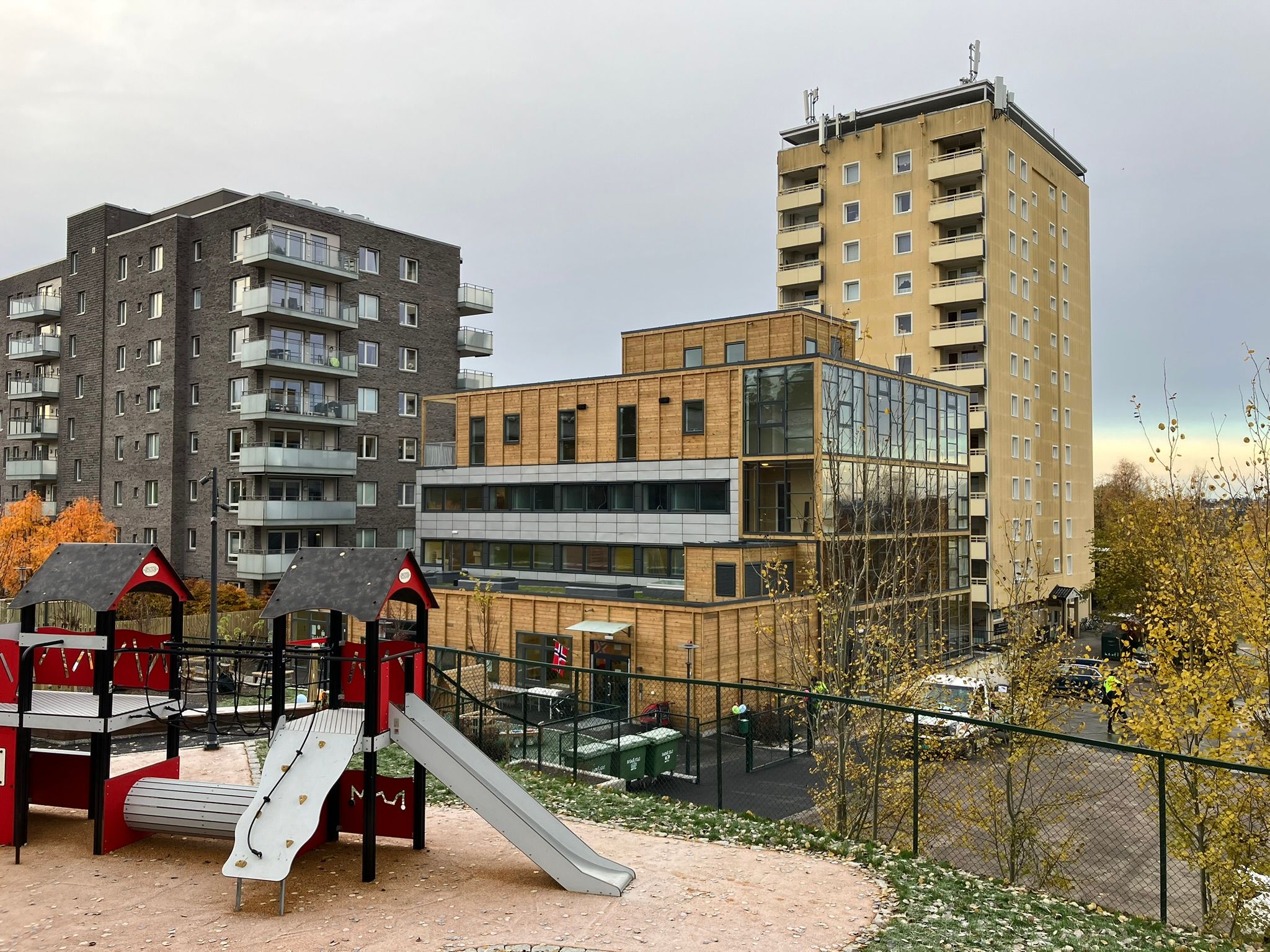 Haakon Tveters vei 88 på Oppsal består av kjøpesenter, helsetjenester, barnehage og nye boliger.