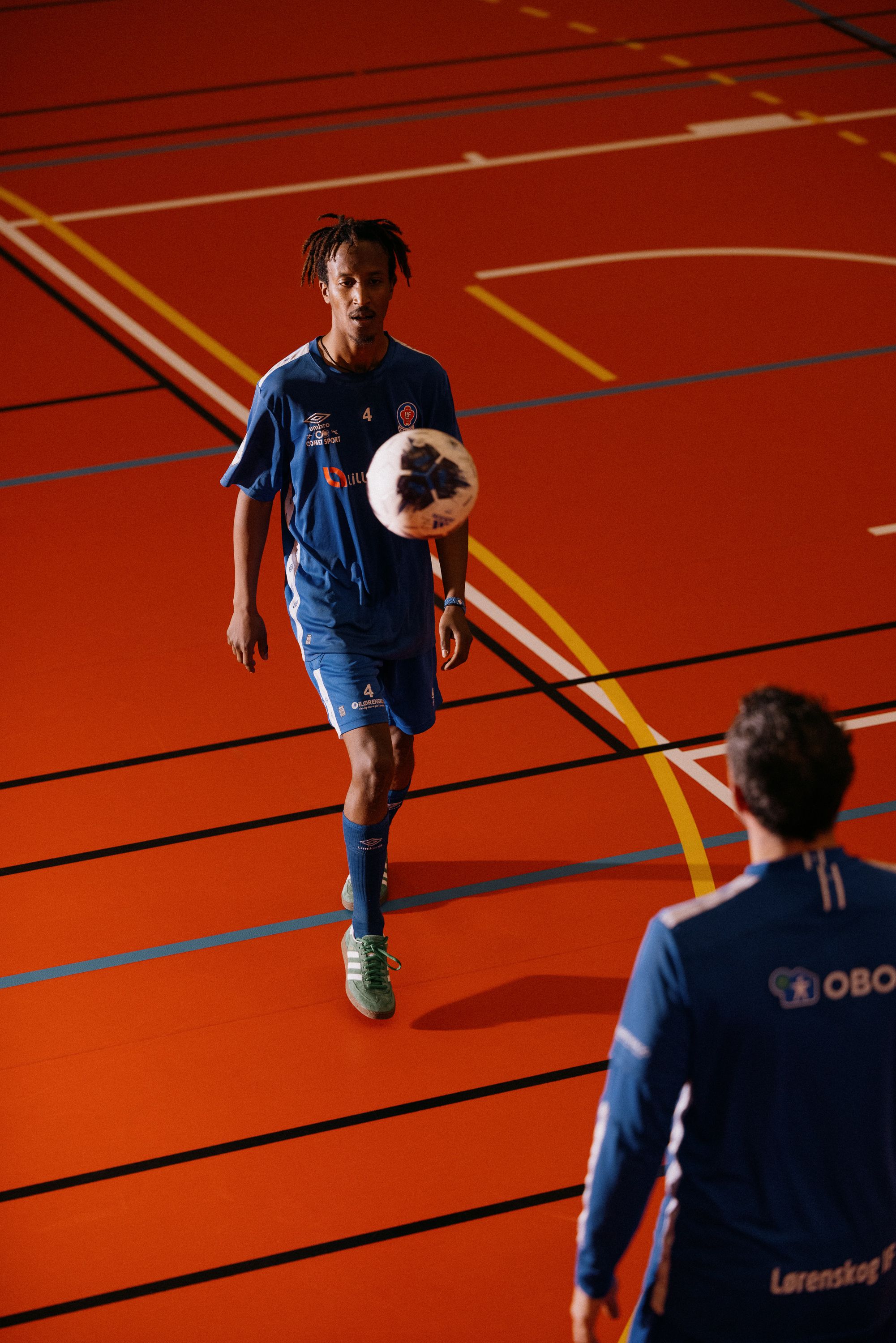 Bilde fra Lørenskog idrettshall.