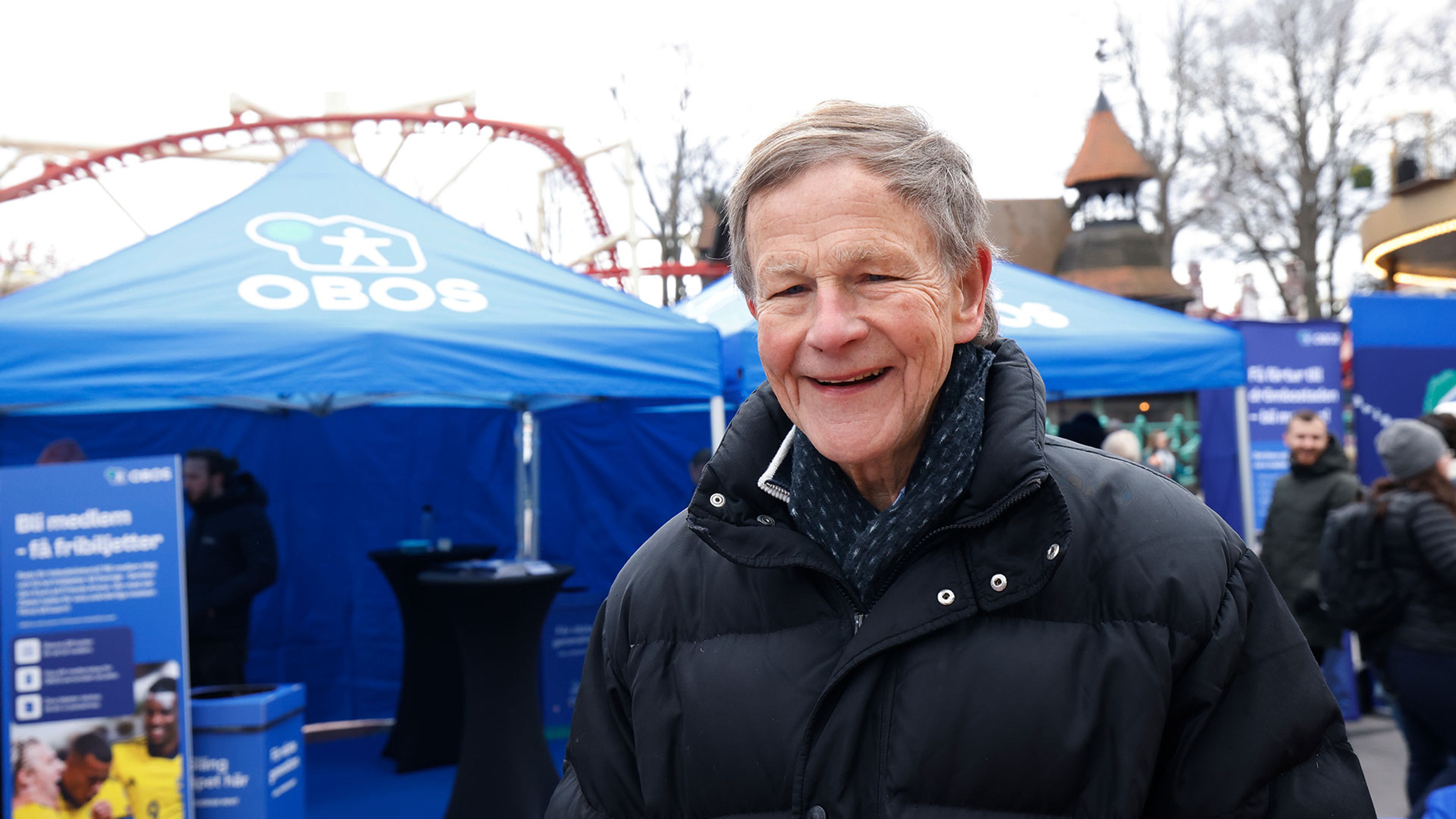 Glad morfar på Gröna lund