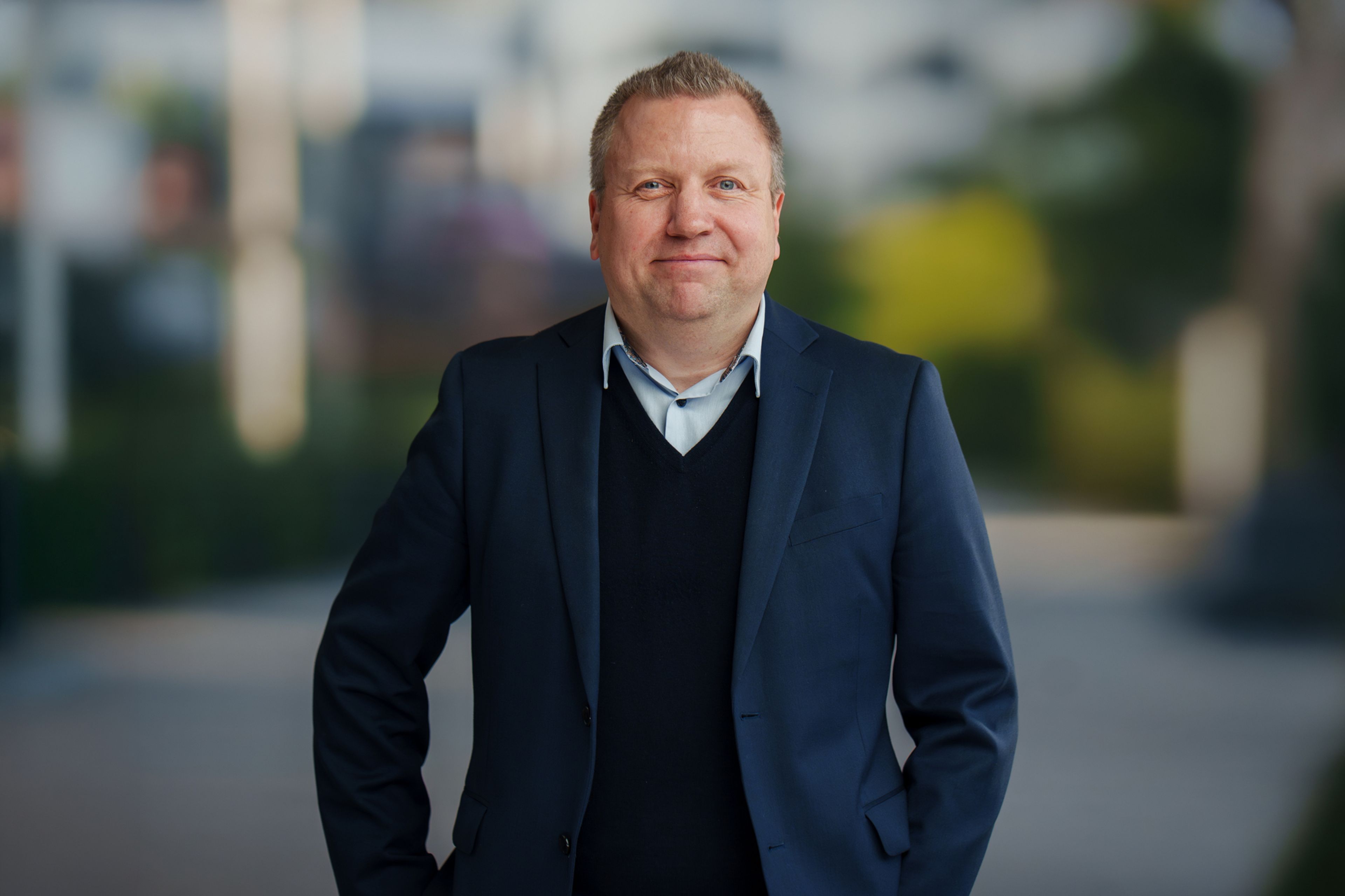 Øistein Gamst Sandlie, konserndirektør for divisjon forvaltning og rådgivning.