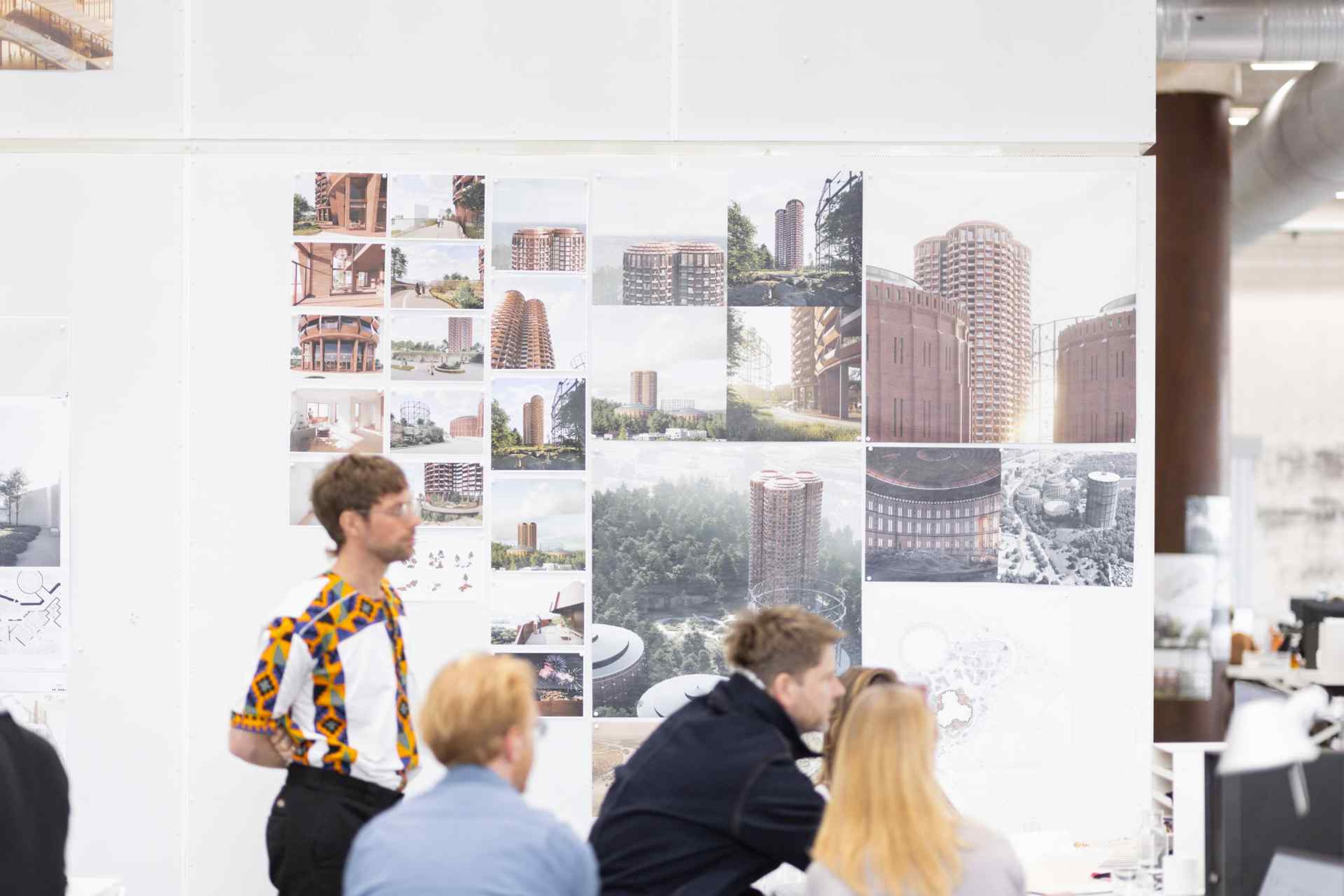 Arkitekter från Cobe arbetar med modellen för Stadsljus.