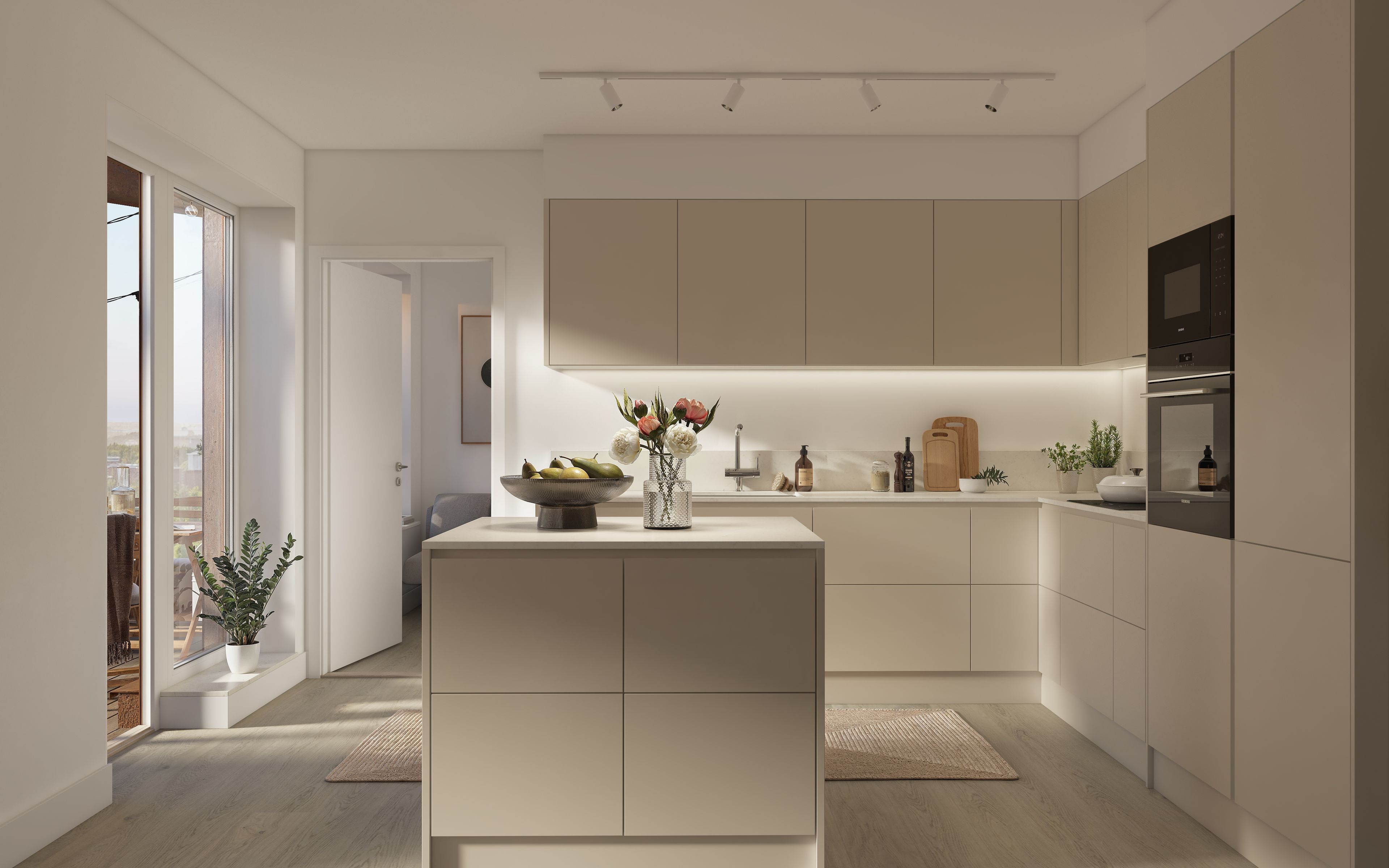 Köksexempel stadsljus