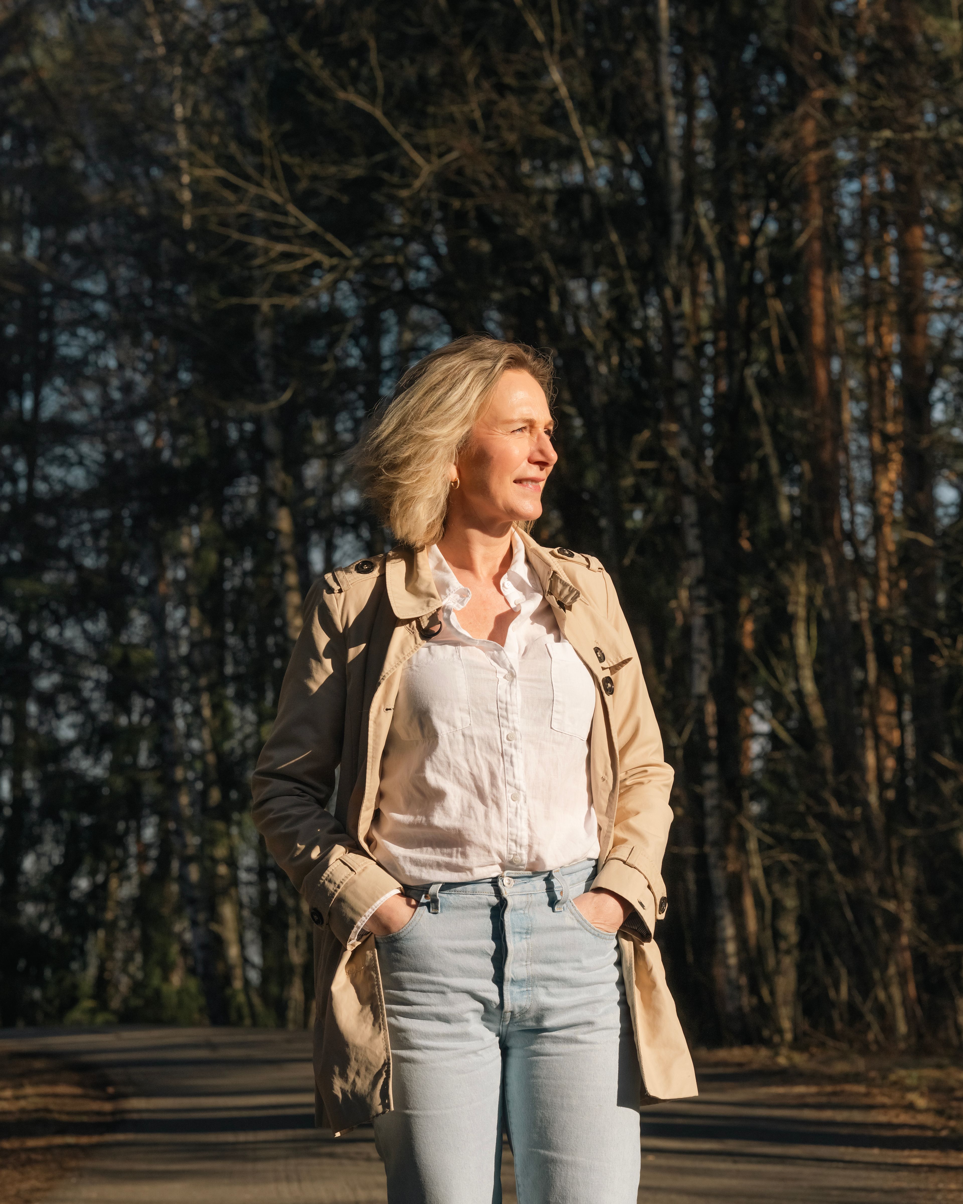 Turområdet langs Nitelva er særdeles populært. – Det er bare å ta på joggesko og gå rett ut, sier Ellen Strengen.