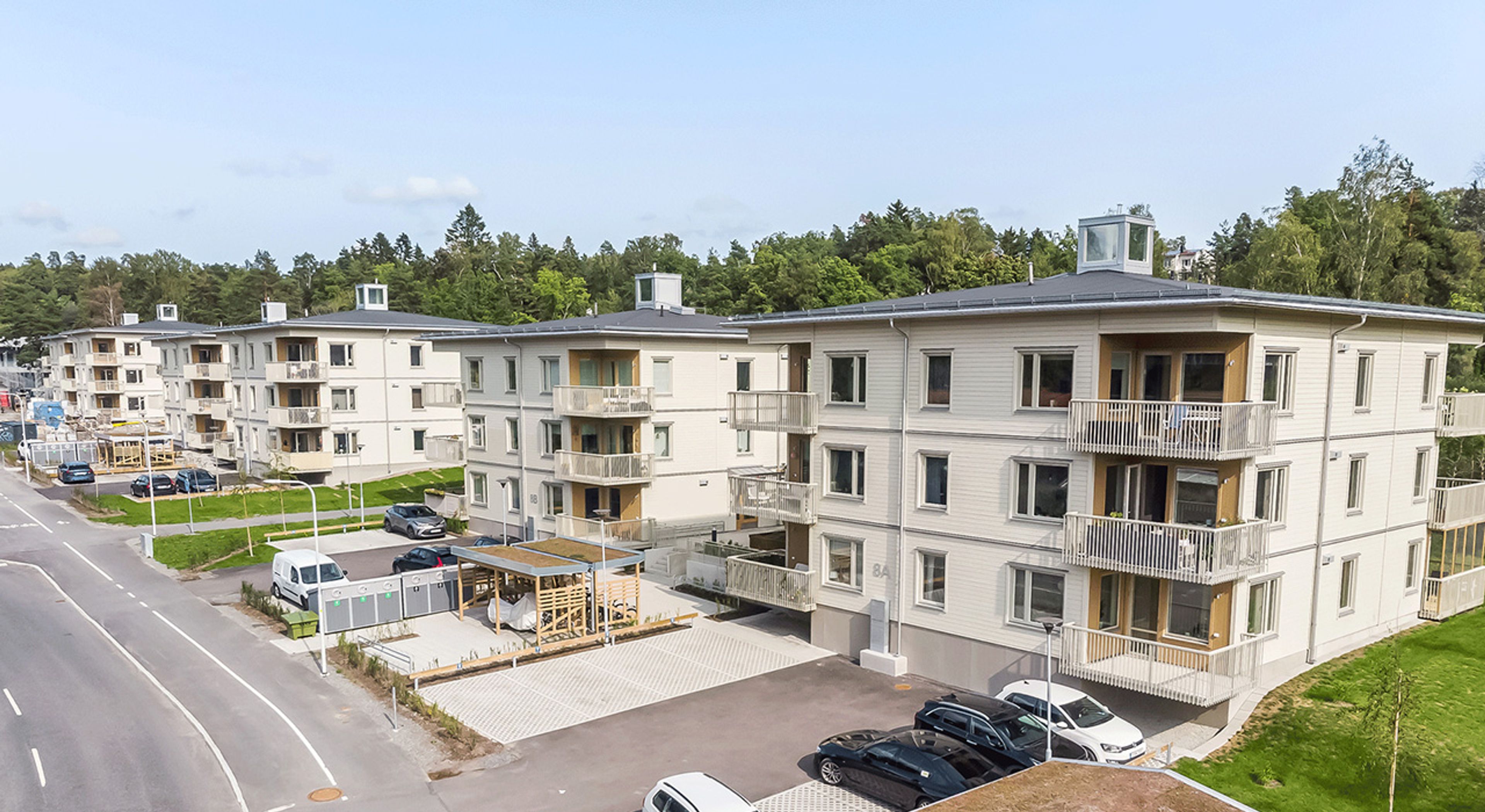 Brf Lövsångaren från framsidan