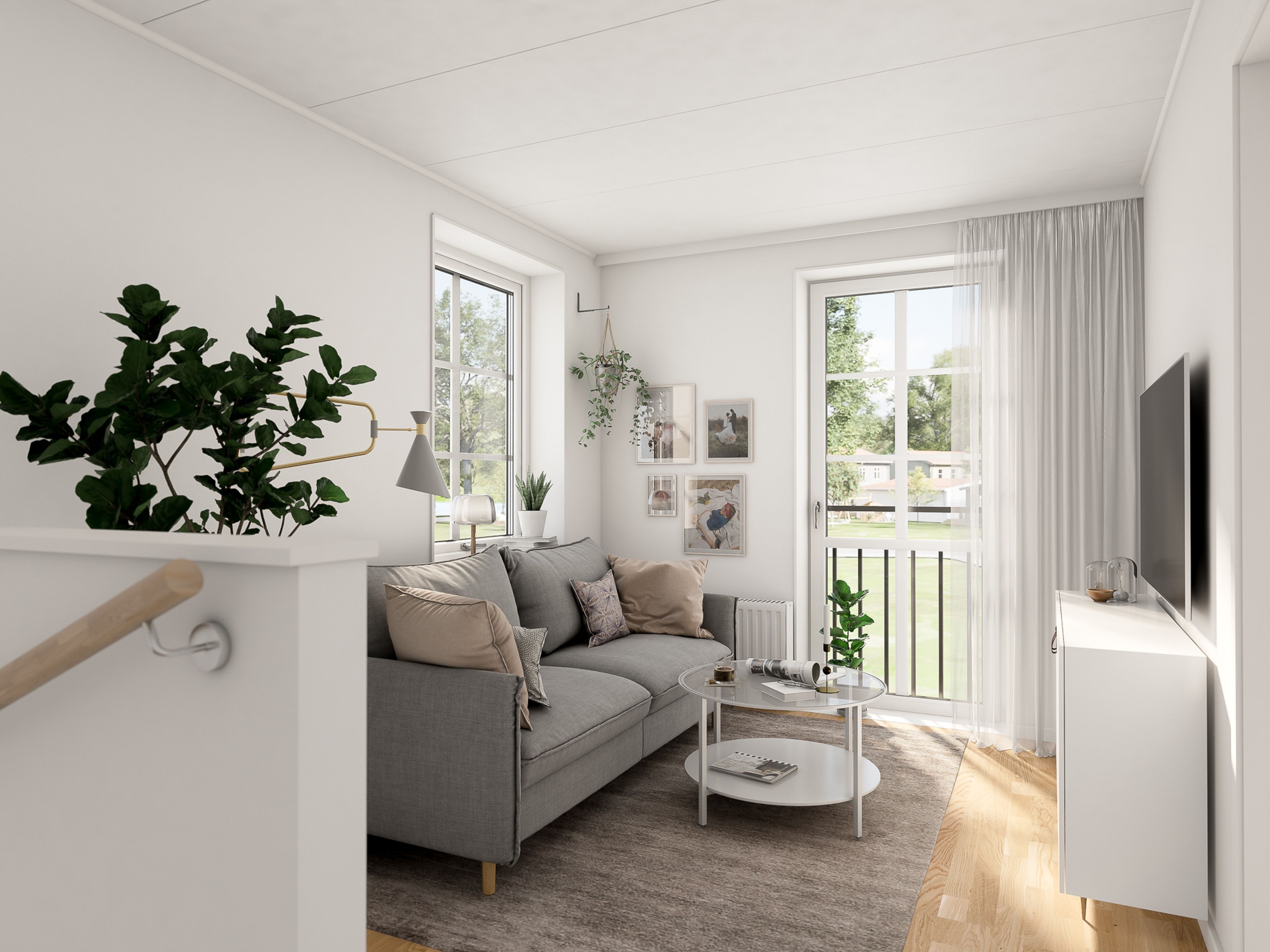 Bild sällskapsdel på ovanvåningen