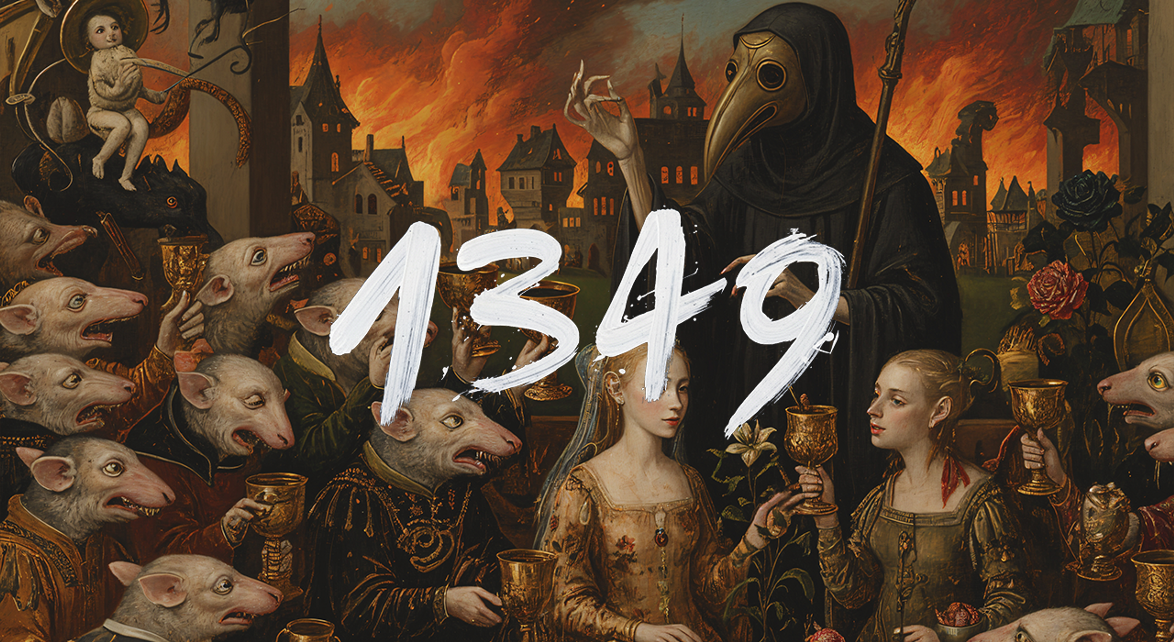 Bilde fra 1349 - Det kom et skip til Bjørgvin