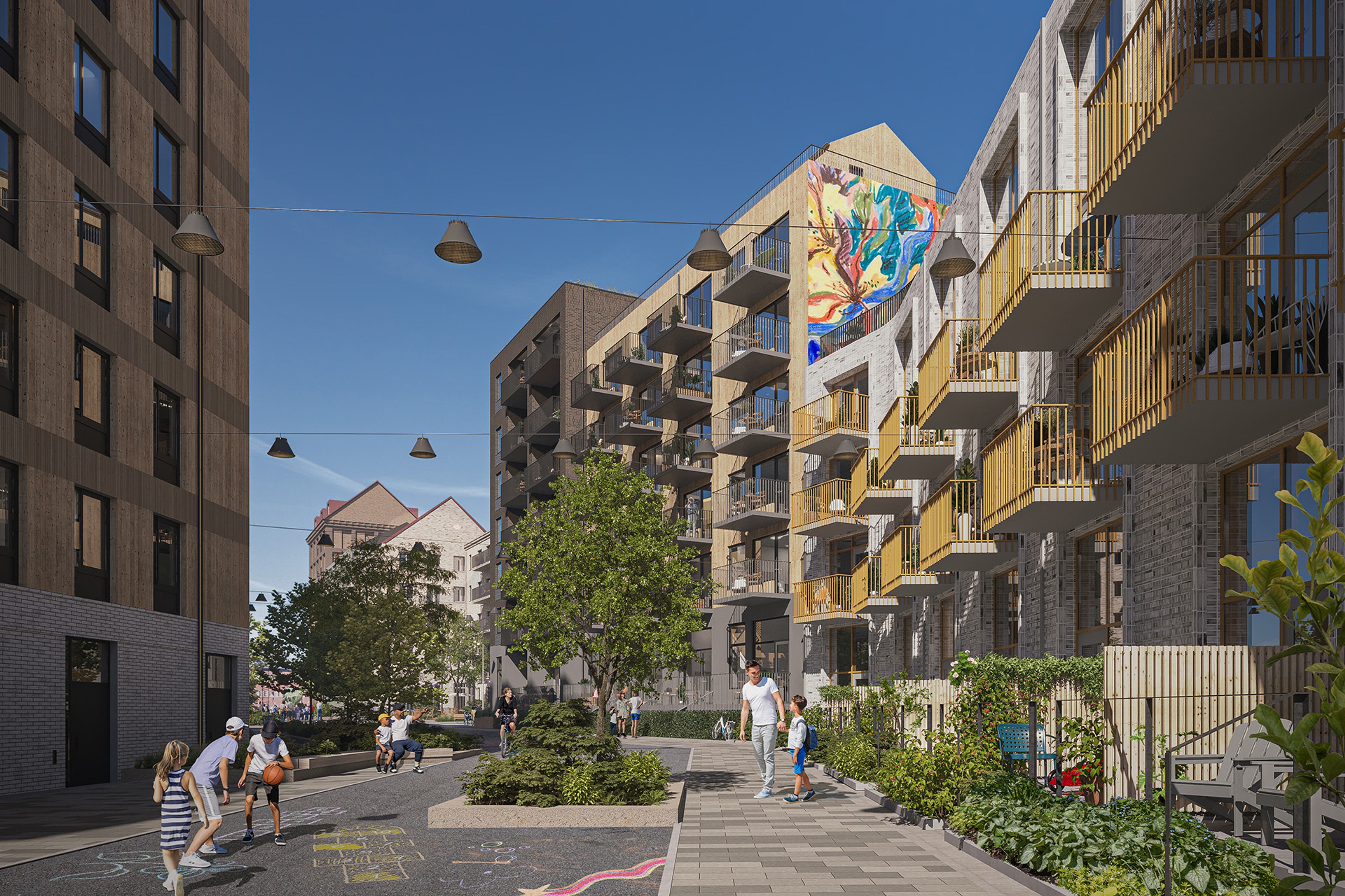 Explora Södra Änggården Göteborg - omgivning