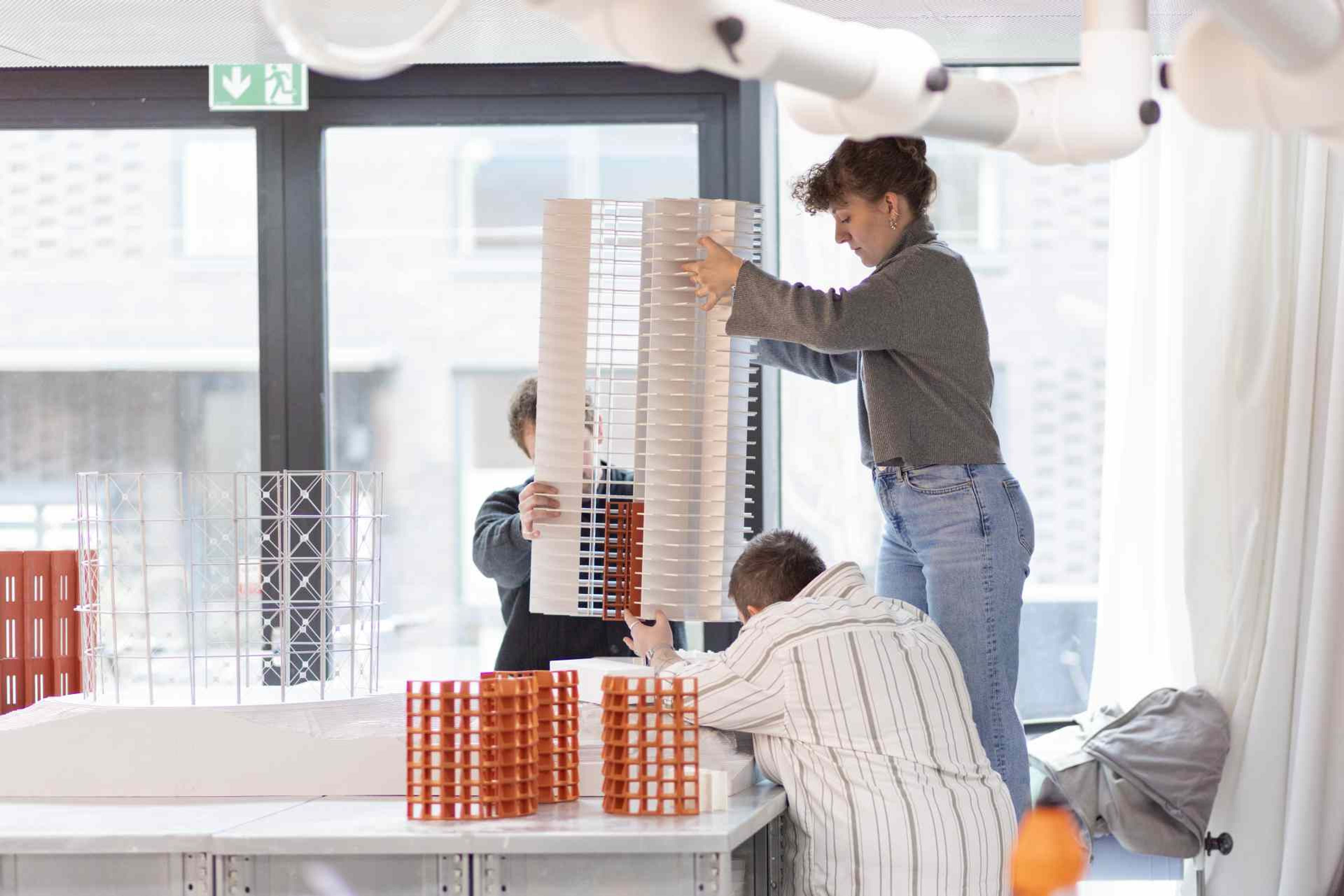 Arkitekter från Cobe arbetar med modellen för Stadsljus.