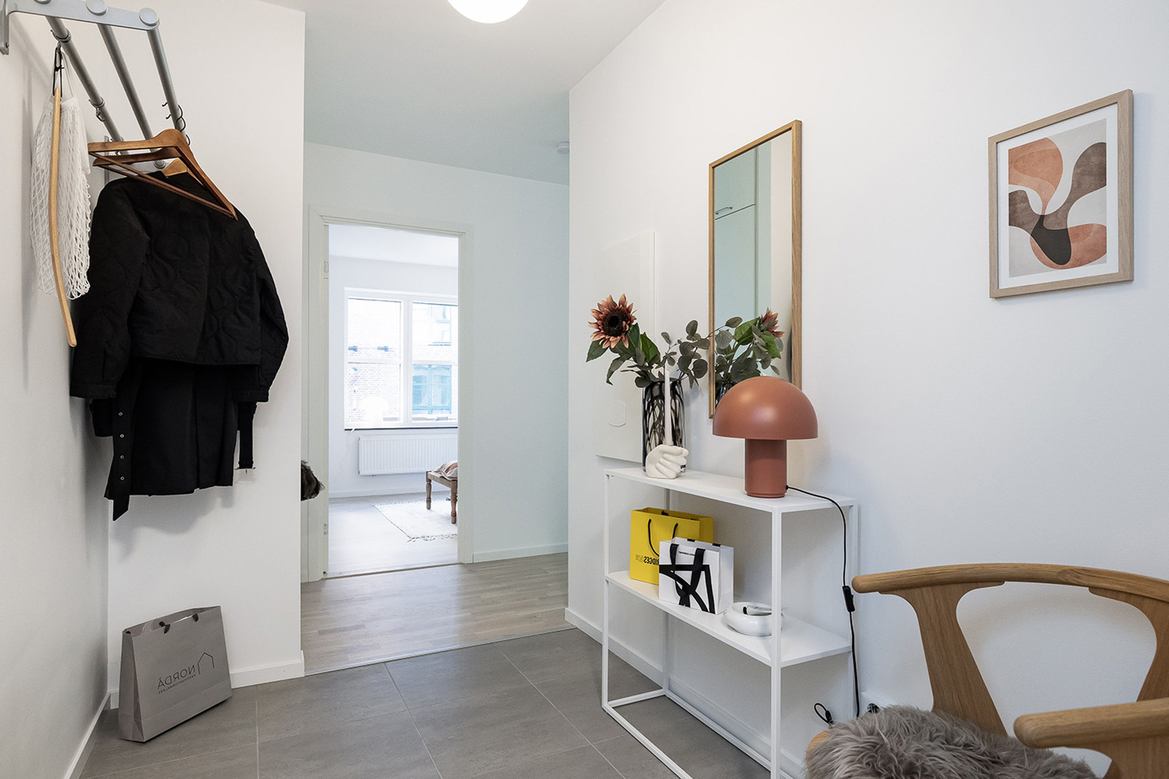 Foto på hall