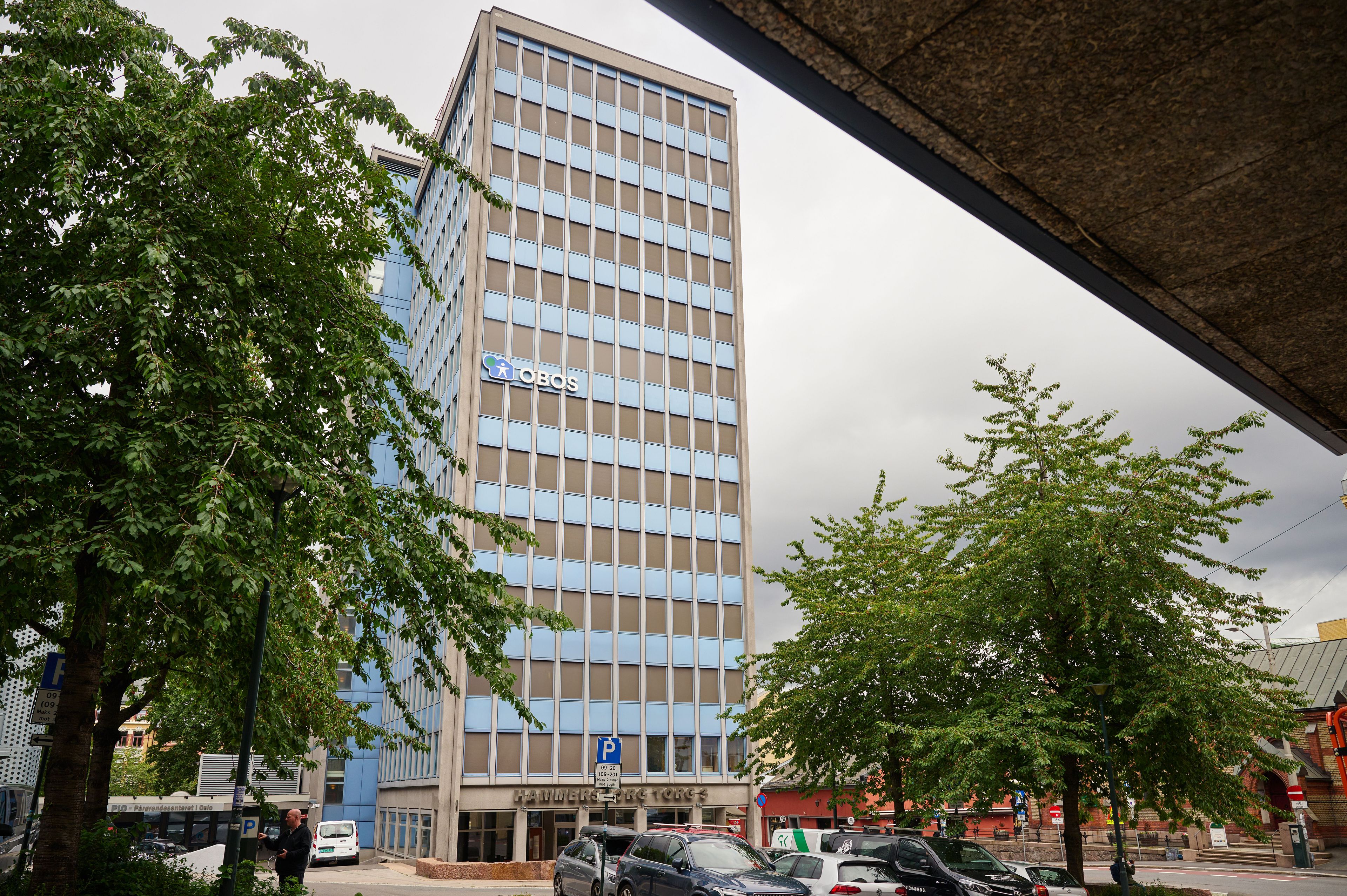 Kontorbygget Hammersborg Torg 3., rett ved Regjeringskvartalet i Oslo