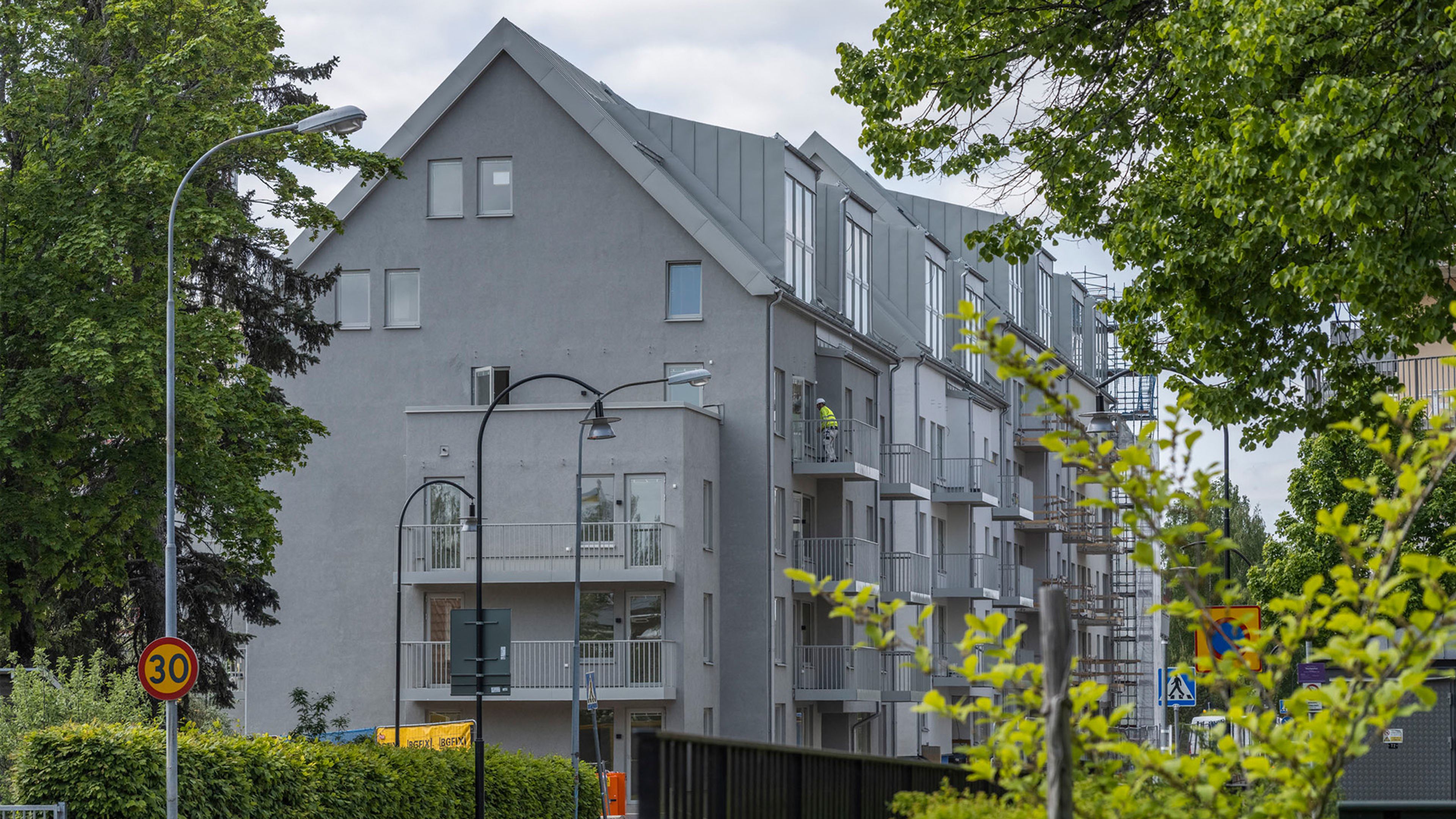 Strandvägen från sidan
