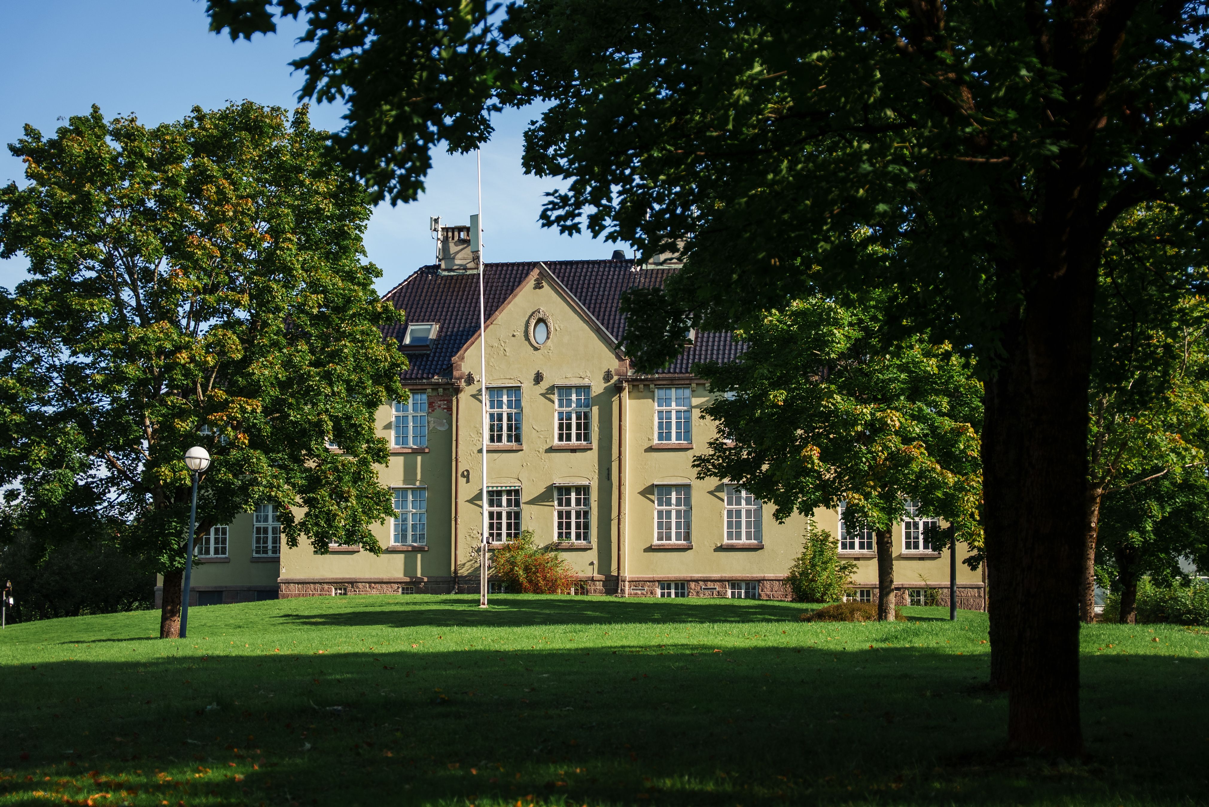 Et gammelt hus i Frognerparken