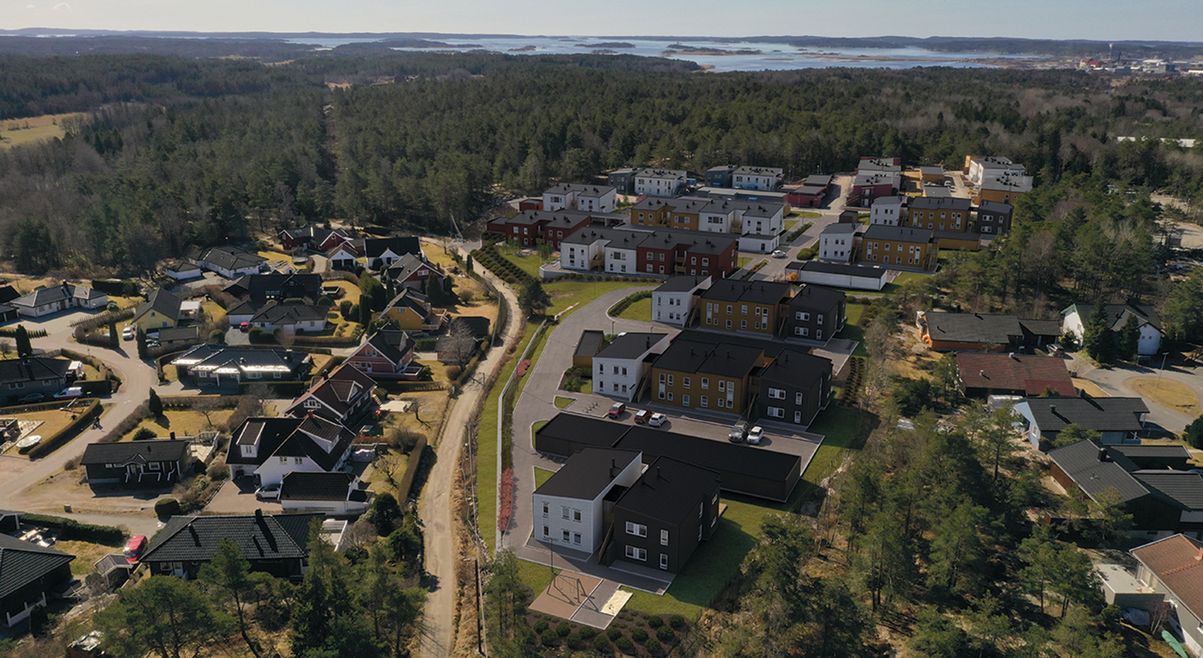 Oversikt over området på Begbyåsen Tyrihellinga BK3