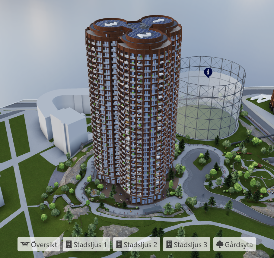 3D modell av boväljaren