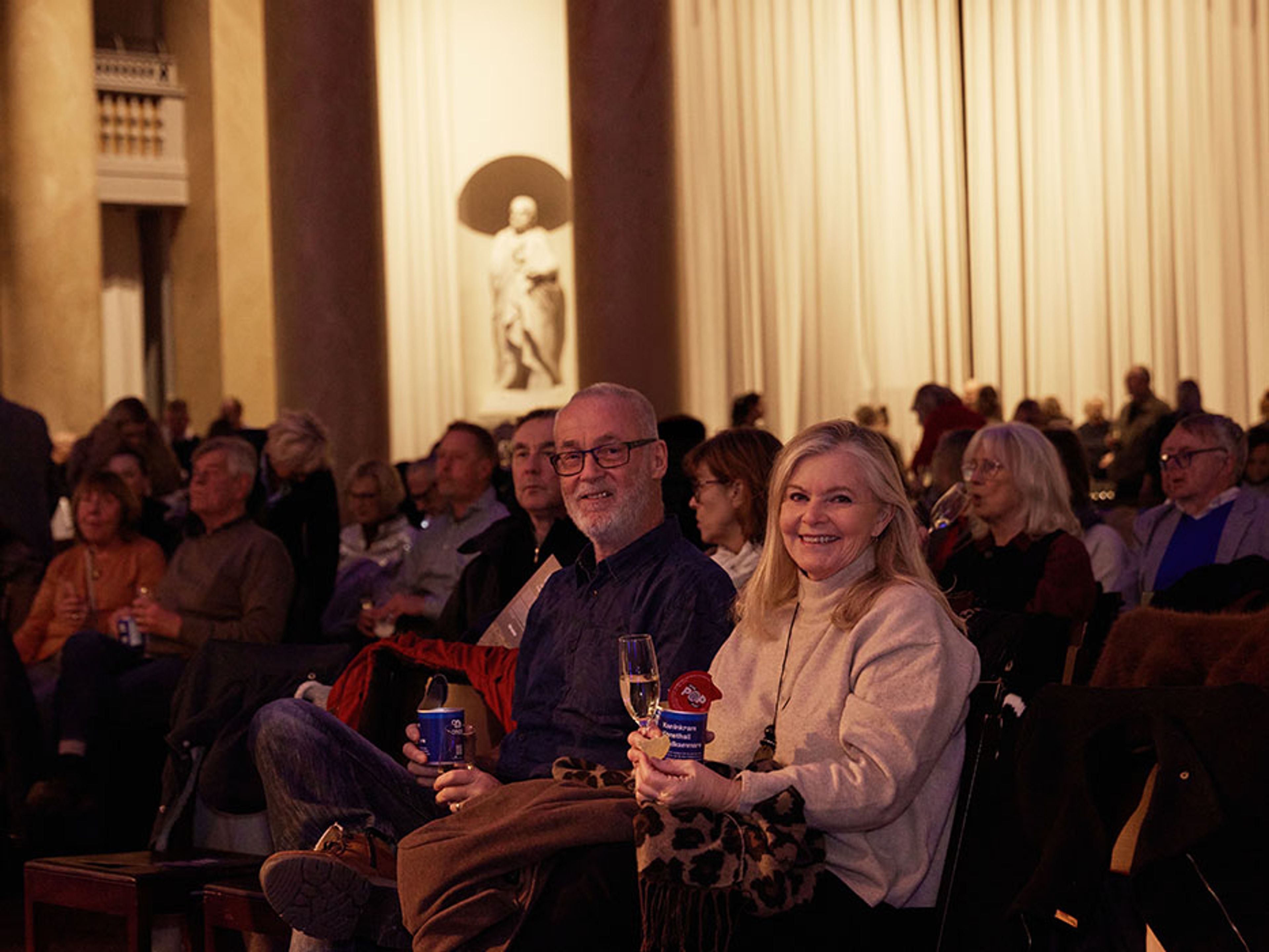 Medlemmar i publiken