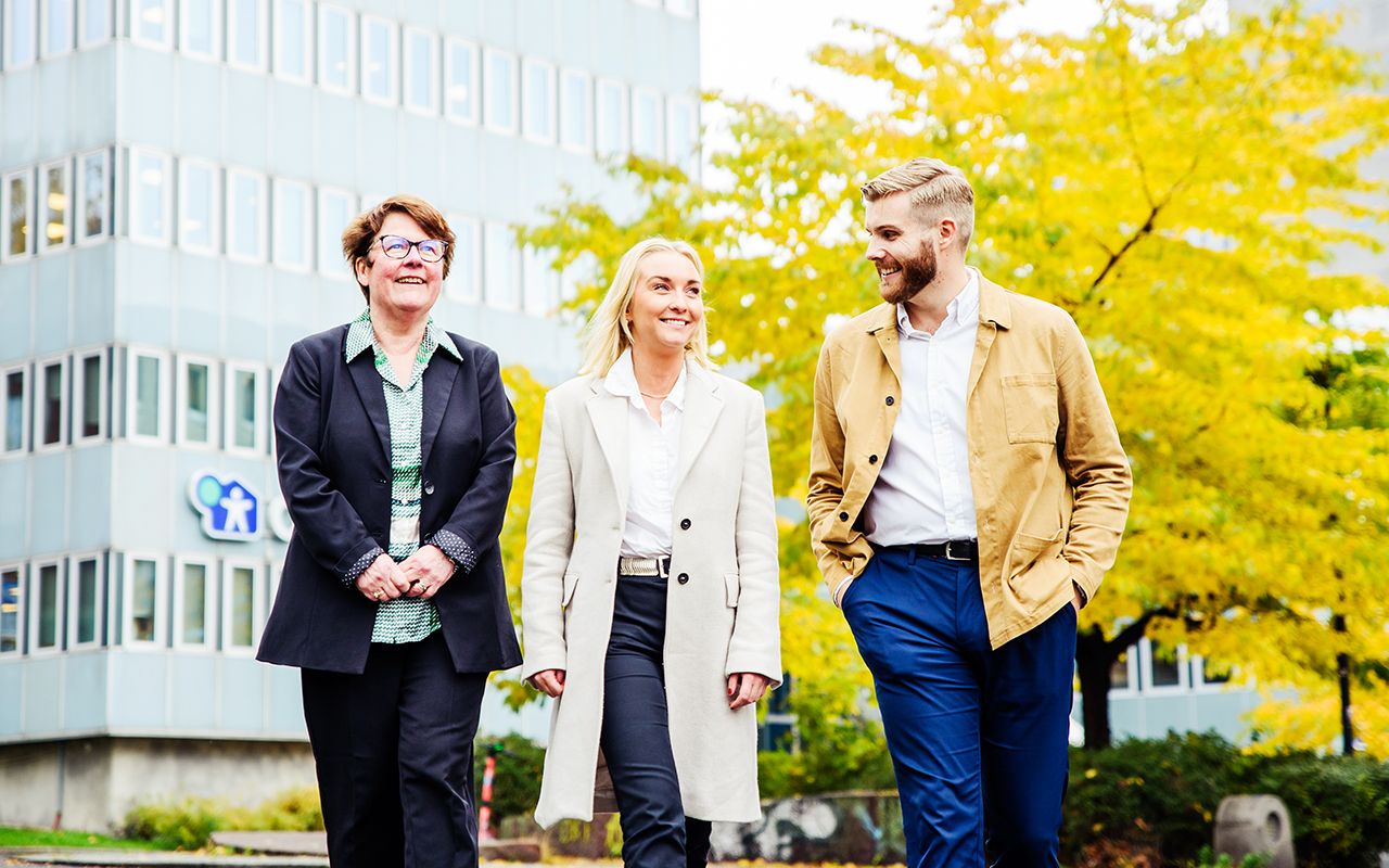 IT-konsulent Wenche Kristoffersen, siviløkonom Hanne Boge og sivilingeniør Kent Olav Hovstein Nordby har søkt seg til spennende jobber hos OBOS den siste tiden.
