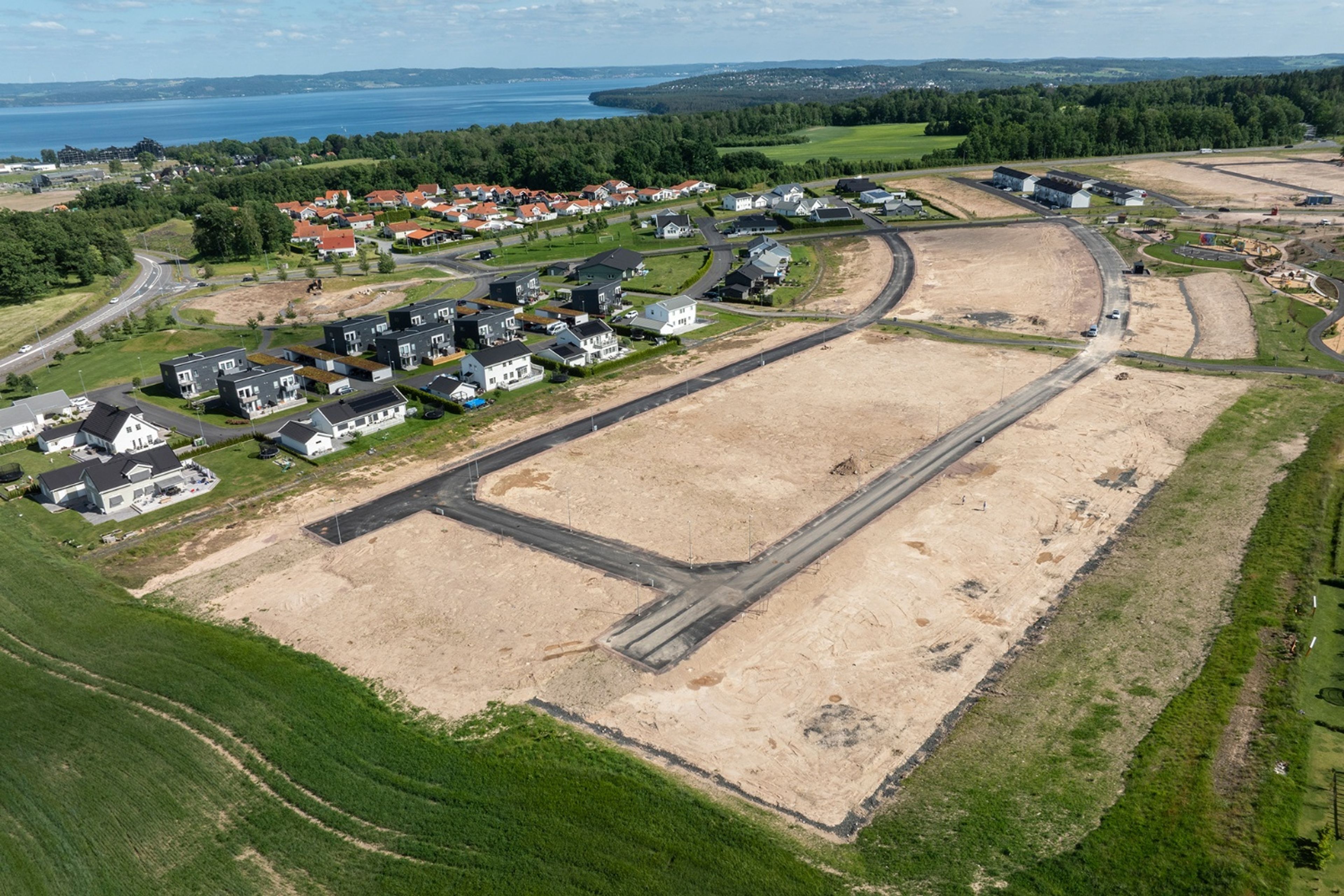 Kv Violbacken områdesbild drönare